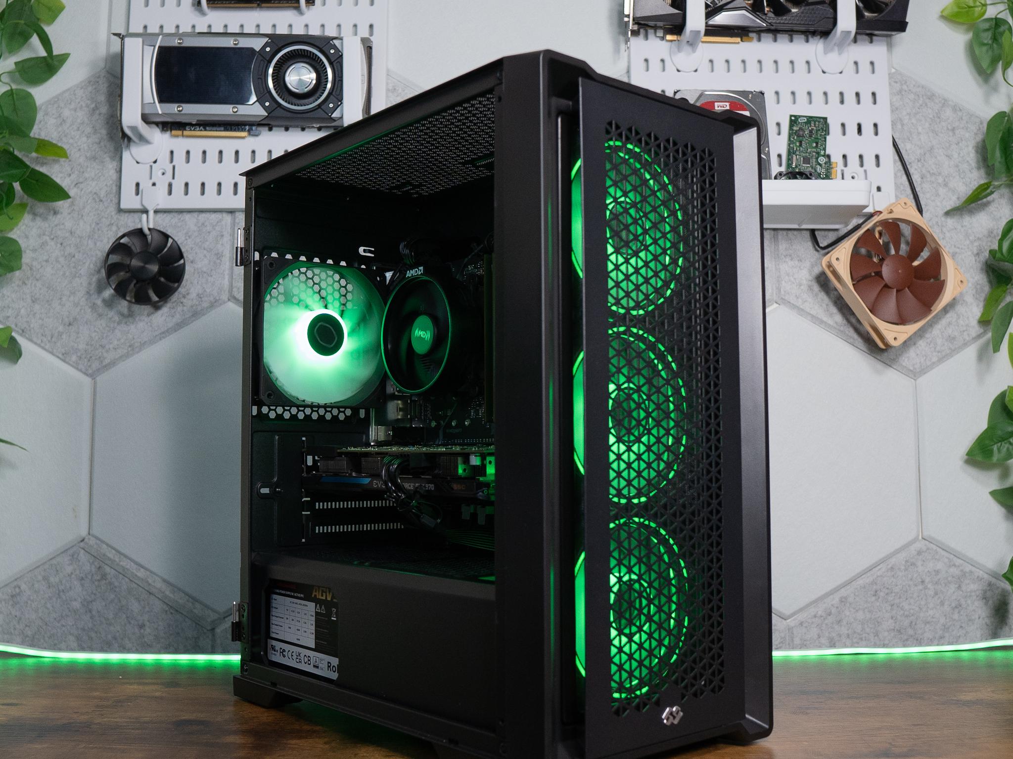 🔮🔮 BUDGET - BO6 Ready GAMING PC | EVGA GTX 970 OC | RYZEN 5 1600 | 16GB DDR4 RAM | 1.24TB |