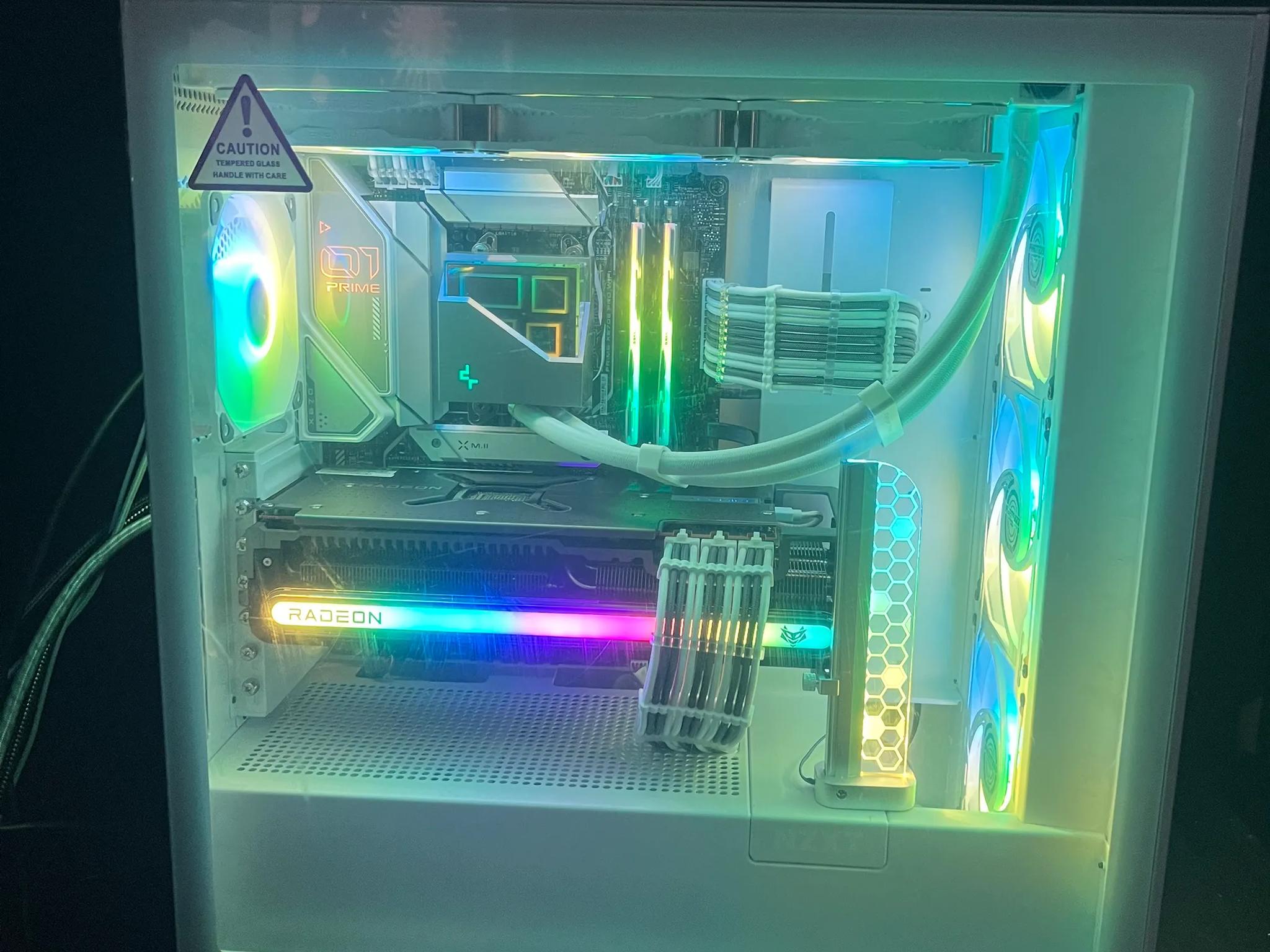 Ryzen 9 7950X, RX 7900 XTX, 64gb DDR5, 4tb NVME Wi-Fi 6E Gaming pc "Starlit Odyssey"