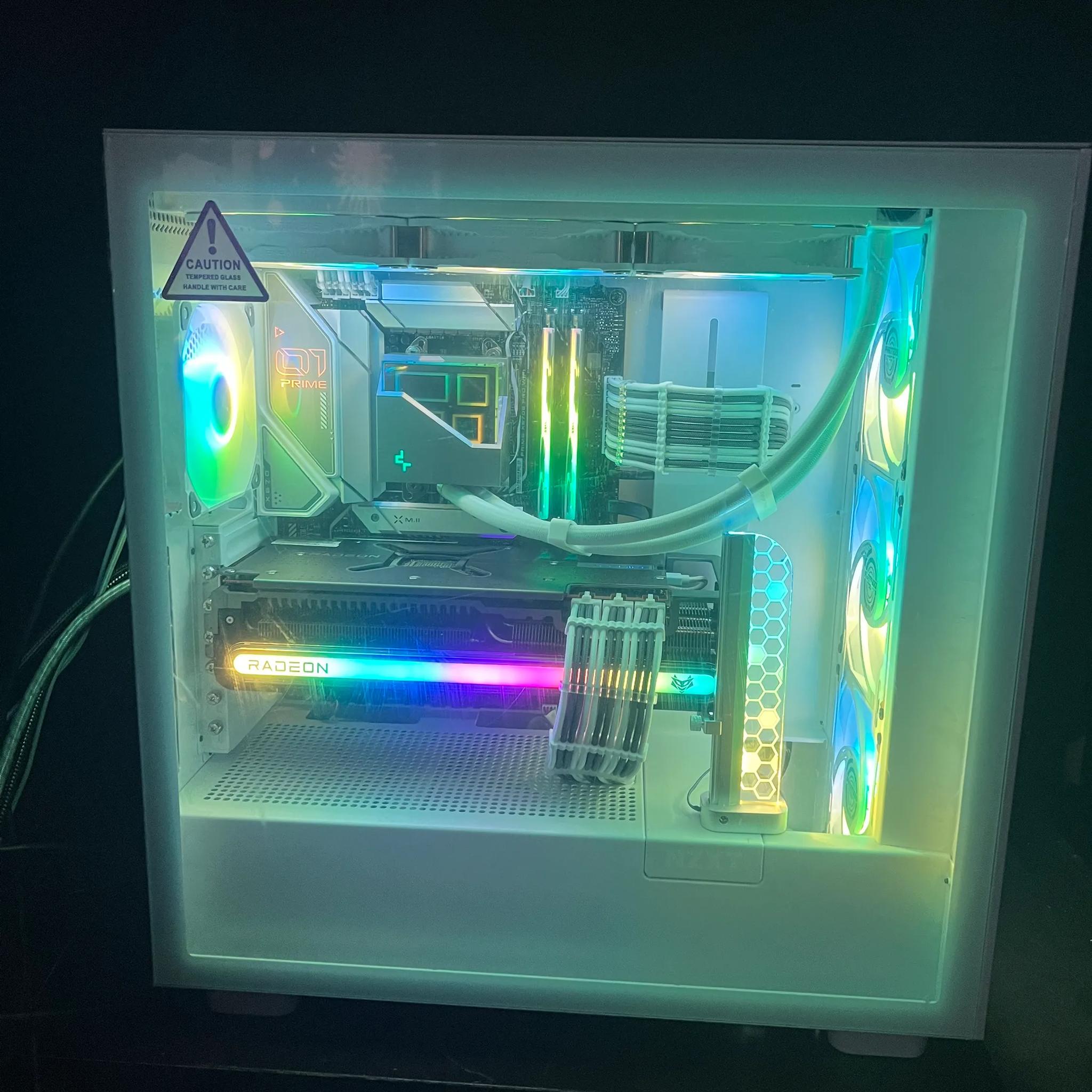 Ryzen 9 7950X, RX 7900 XTX, 64gb DDR5, 4tb NVME Wi-Fi 6E Gaming pc "Starlit Odyssey"