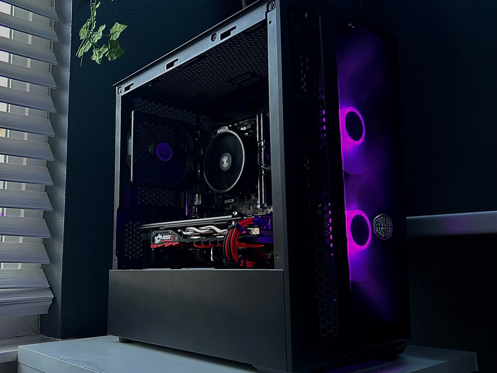 🔴 ⚫ 🔴 Compact Gaming PC | GTX 1060 // Ryzen 5 1600 AF
