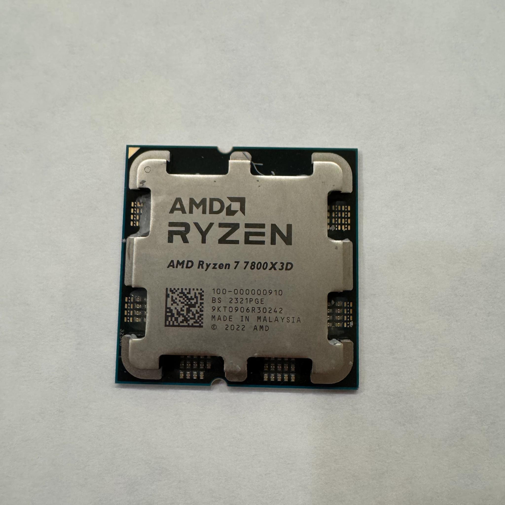 Ryzen 7 7800X3D