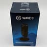 Elgato Wave:3 Wired Cardioid Condenser USB Microphone - Black