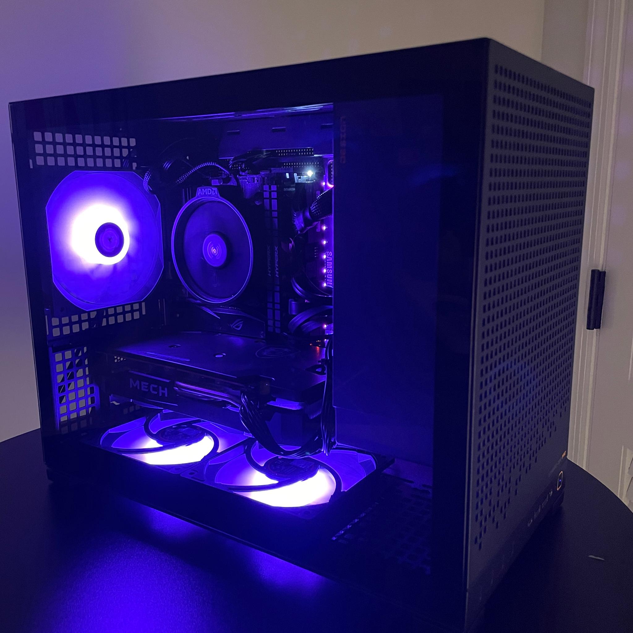 Small Form Factor Gaming PC | RX 6600XT + Ryzen 5 5500 | 16GB RAM | ~1TB SSD