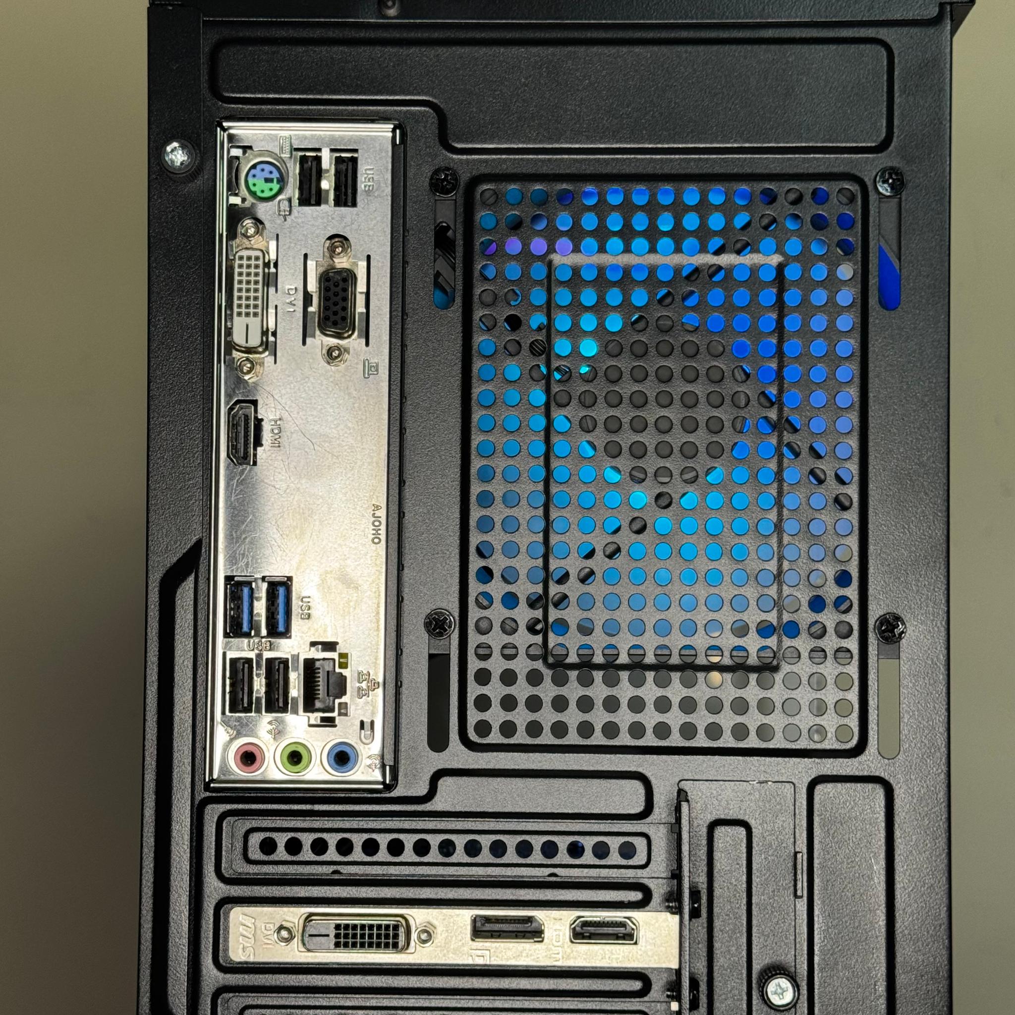 1080p Gaming PC | Intel i3-9100F | GTX 1650 4GB | 16GB RAM | 1TB HDD + 256GB SSD