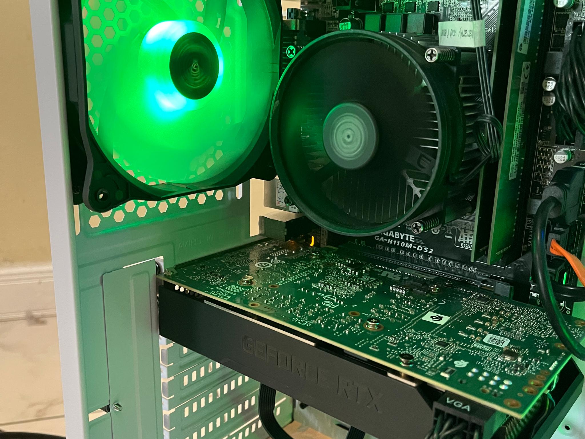 🖥️🔥NVIDIA RTX 2060 Super, Intel i5-7500, 16GB RAM, 870 GB Storage, High Performance RGB Gaming PC