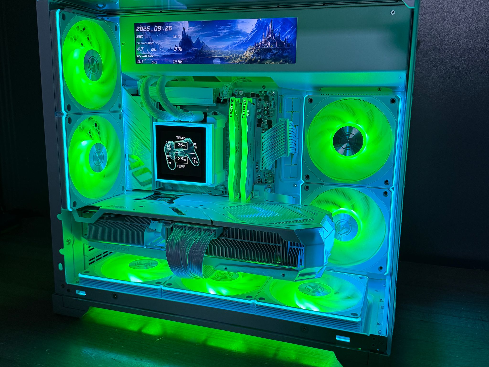 🧊Lian Li PC | Ryzen 7800X3D, 9070 XT, 32GB DDR5, 2TB SSD, Lian Li Case/Fans/Cooler/PSU