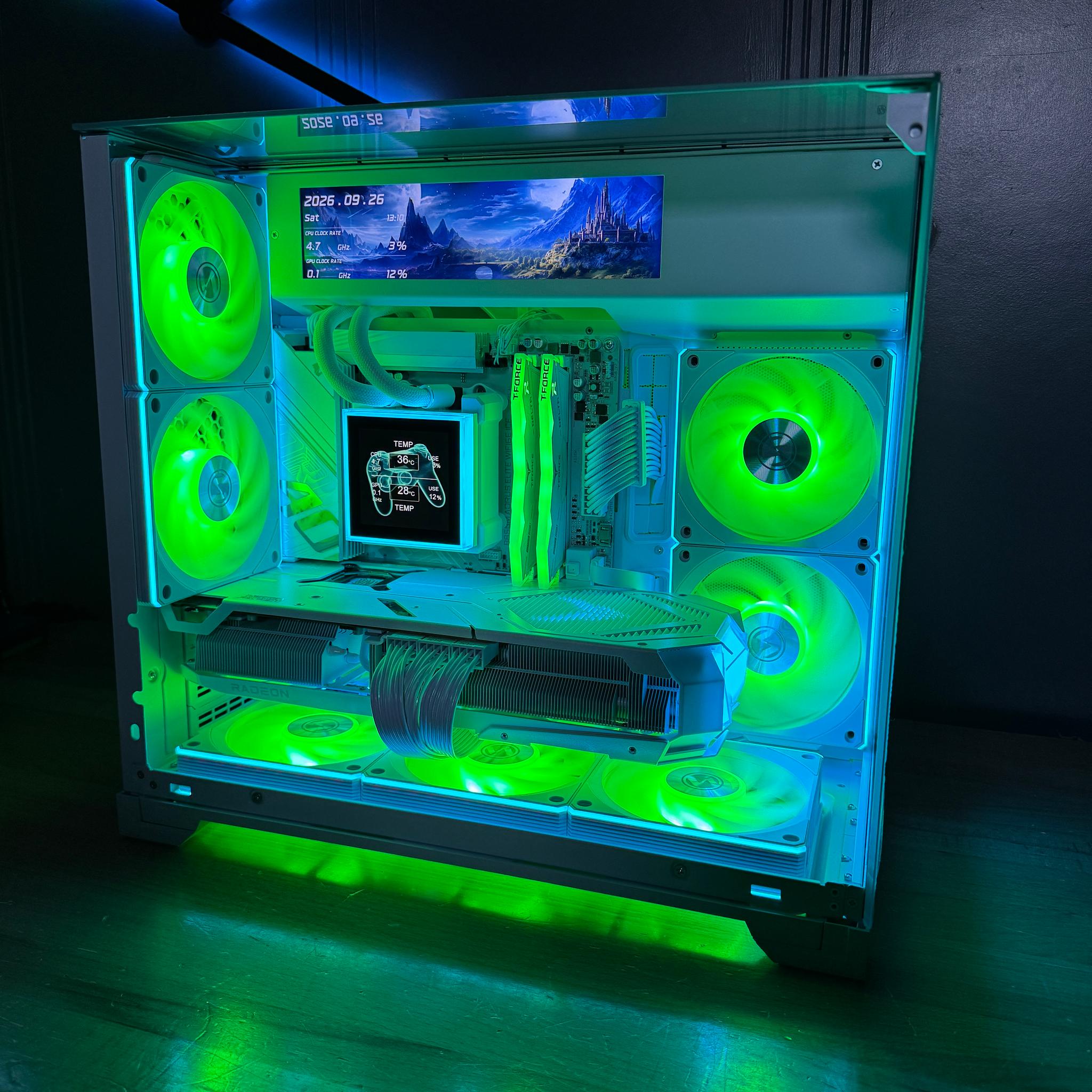 🧊Lian Li PC | Ryzen 7800X3D, 9070 XT, 32GB DDR5, 2TB SSD, Lian Li Case/Fans/Cooler/PSU