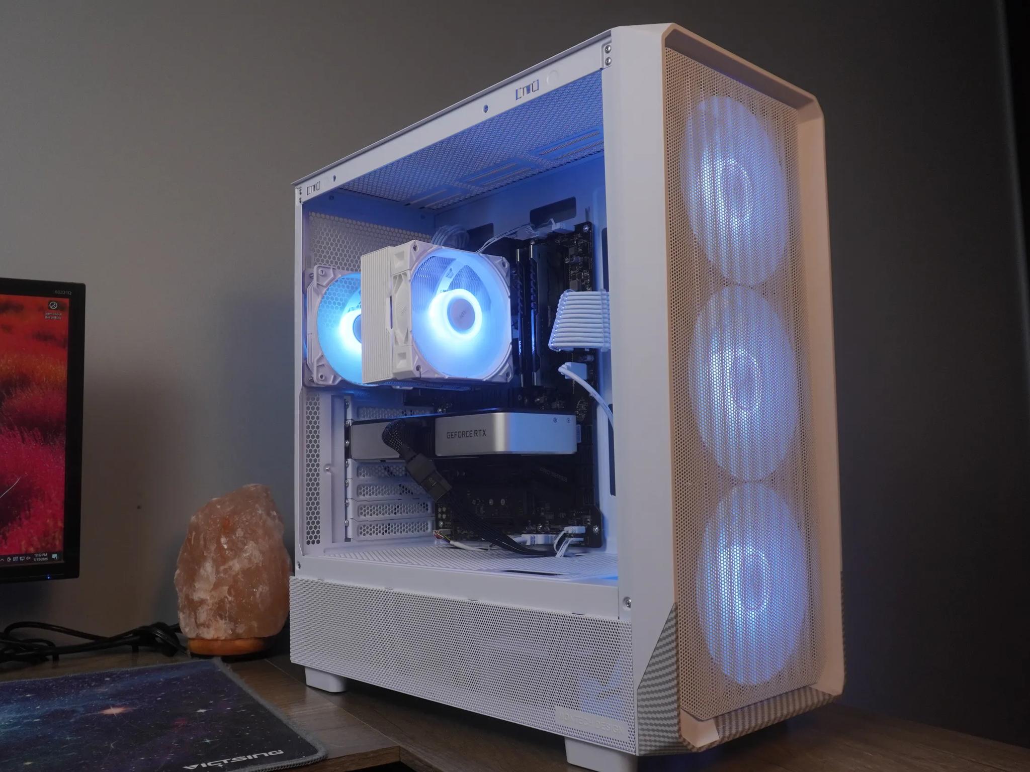 🤍AESTHETIC🤍 1440p/1080p GAMING MACHINE 💚RTX 3060ti 🧡 Ryzen 5 3600 | 32GB | WIFI