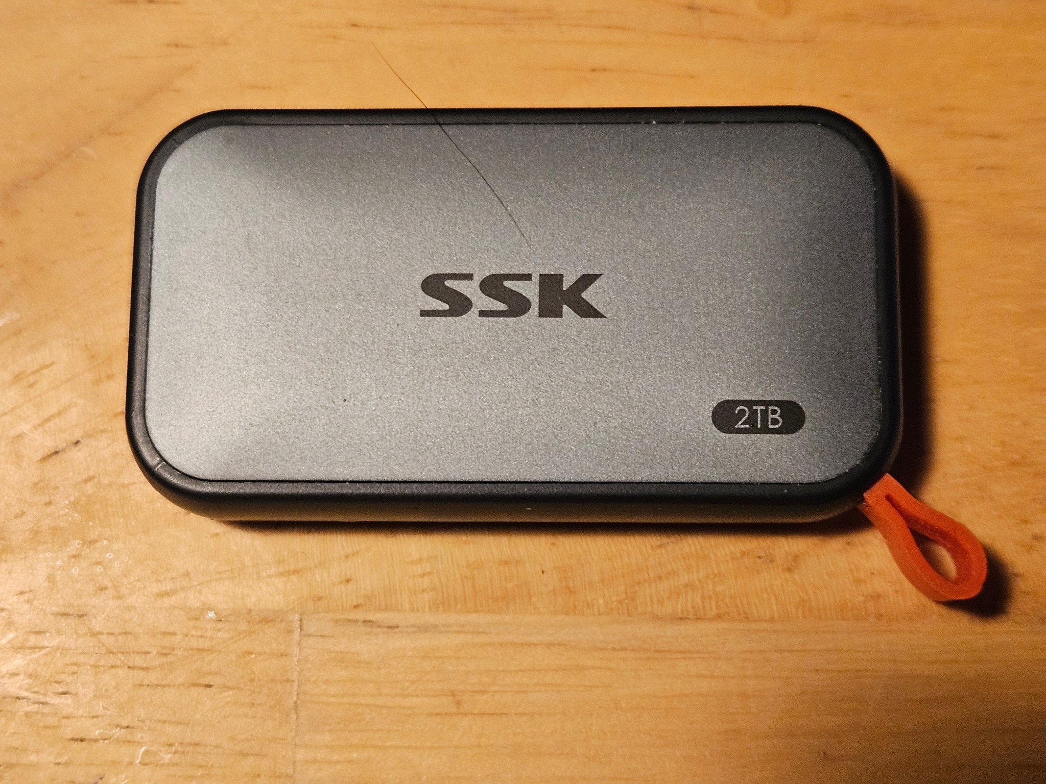 2TB SSK PSSD with 2gb/s Read and Write Speeds