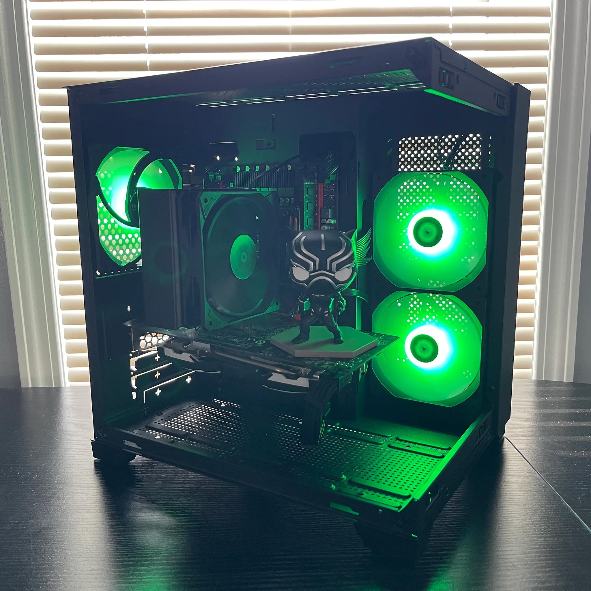 ⭐Black Panther✨ RX 580 | Xeon E5-2650 | 1TB SATA | 16GB RAM