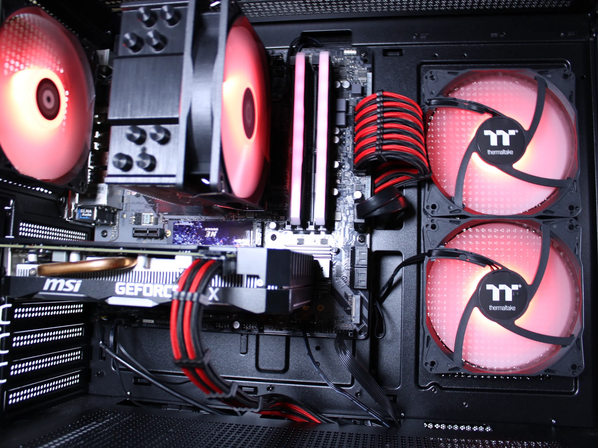 ⚫️🔴 GAMING PC!! | GTX 1660 Super | Ryzen 5 2600 | RGB 16GB Ram | 1TB NVME | Win 11 Activated | WIFI