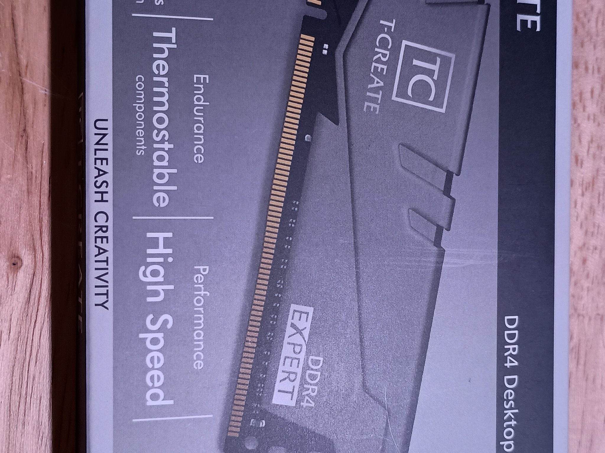 32GB DDR4 3200mhz - Team Group T-Create Expert memory kit, 2x 16gb udimms.