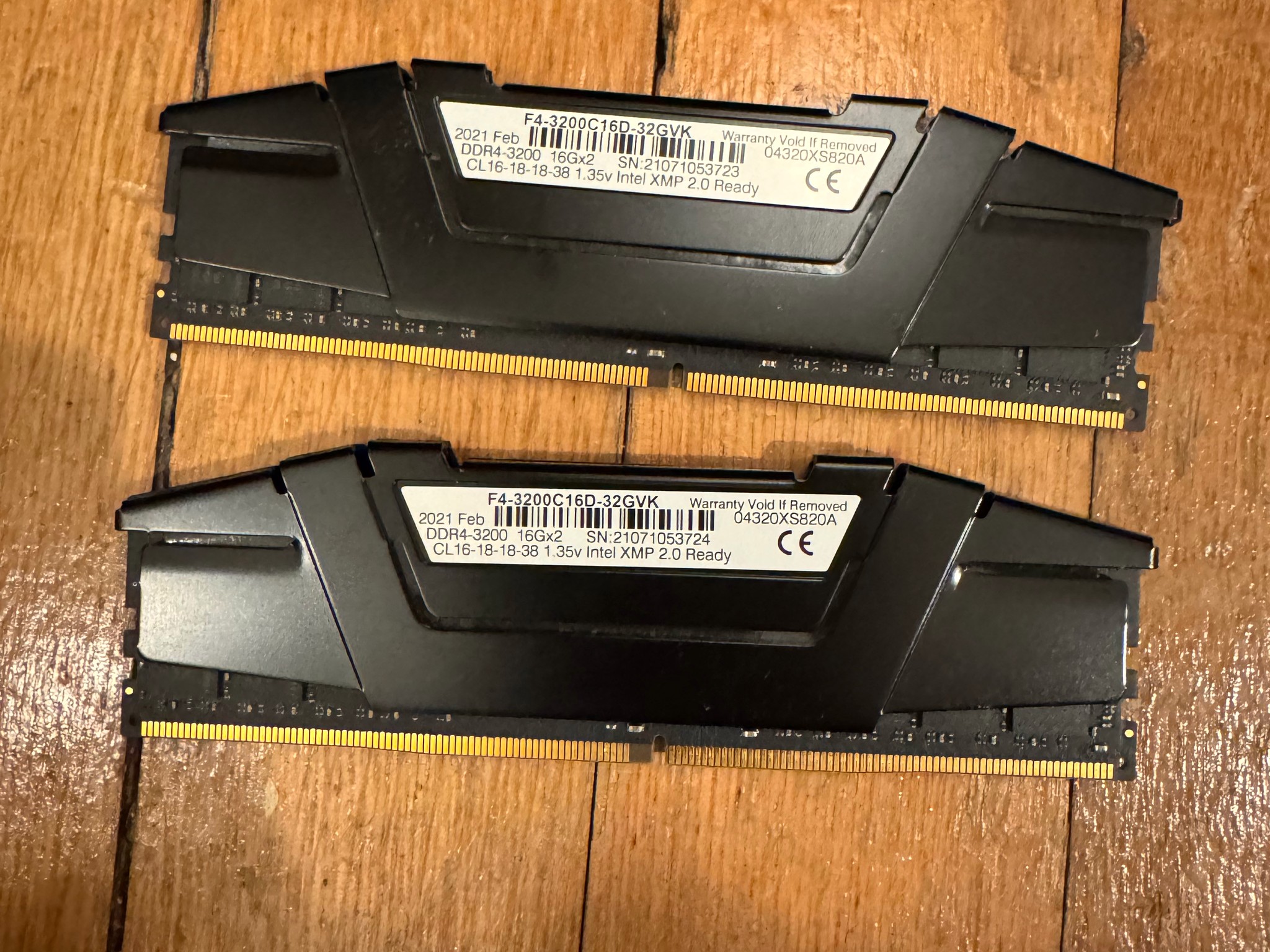 G.Skill DDR4 16GBx2