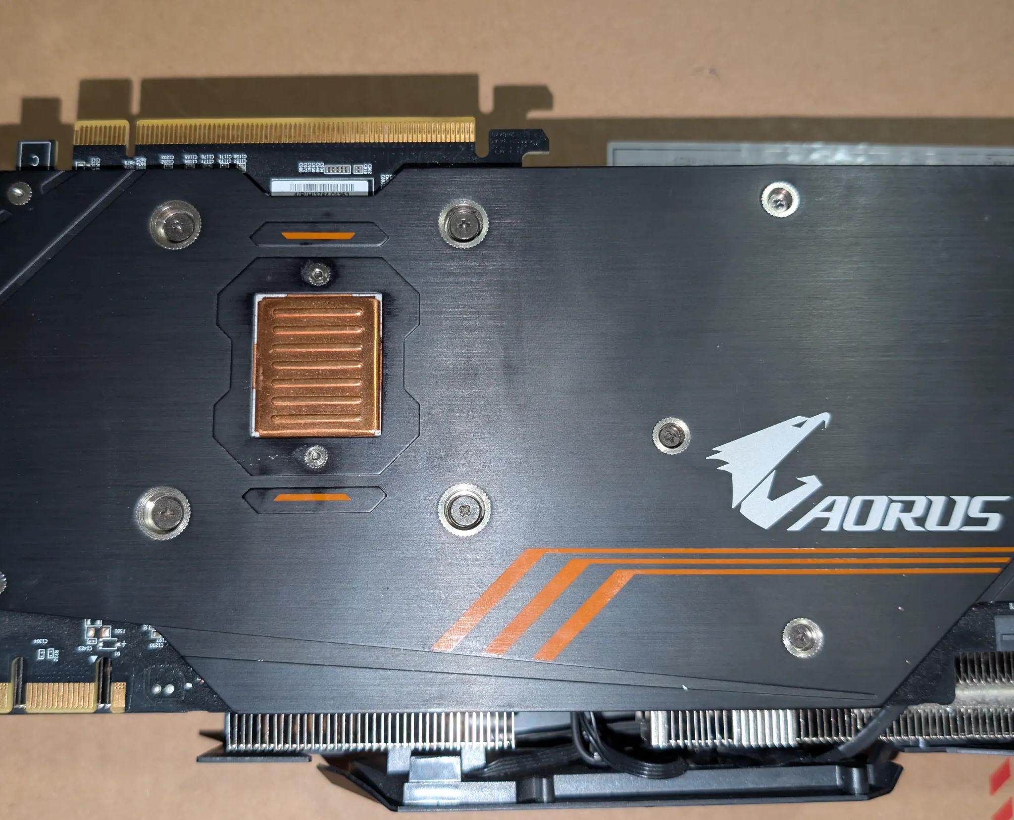 Gigabyte AORUS GeForce GTX 1080 Ti 11G