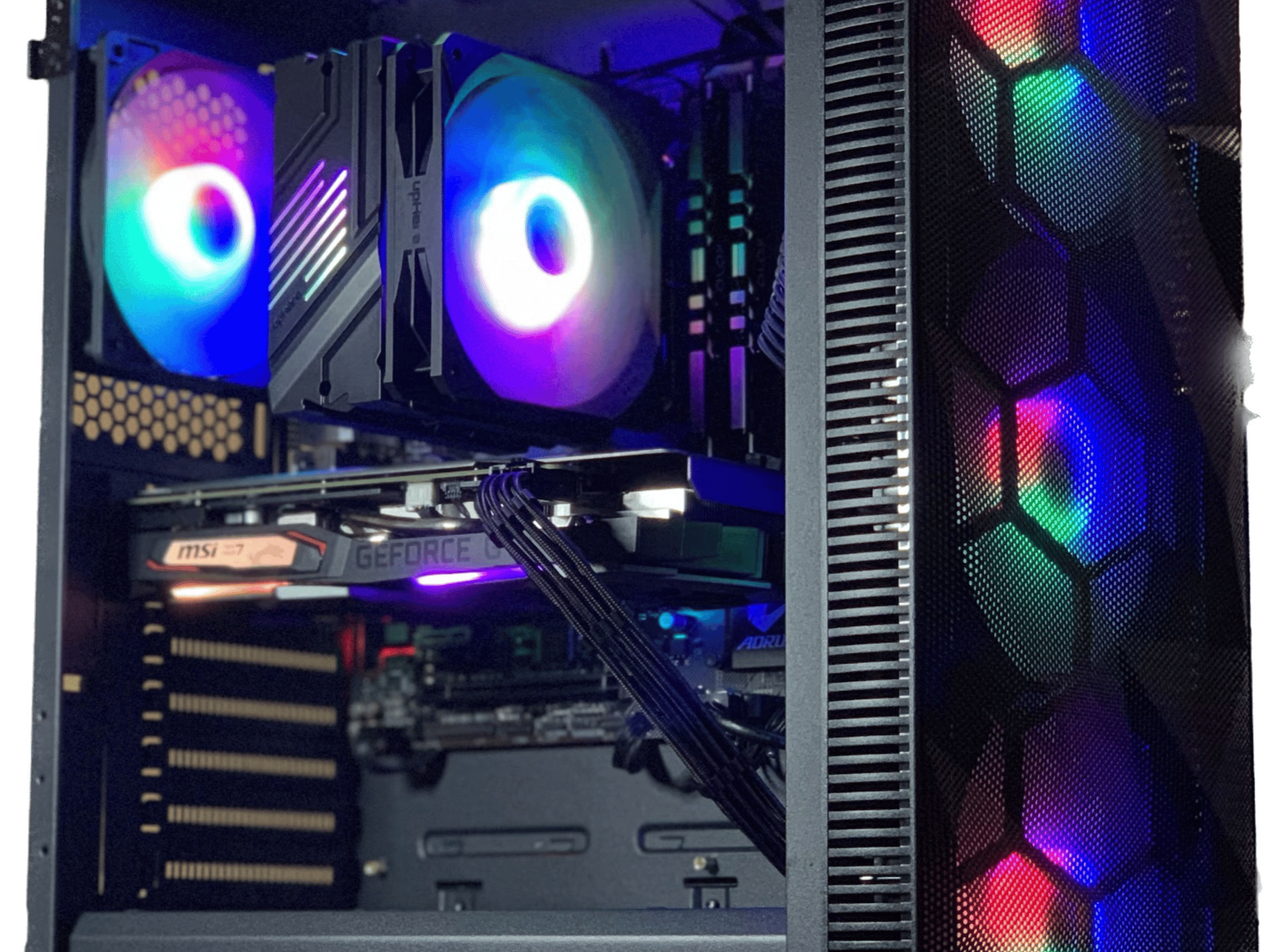 Mid Range Black Gaming PC (Ryzen 5 5600X + GTX 1660 Super)
