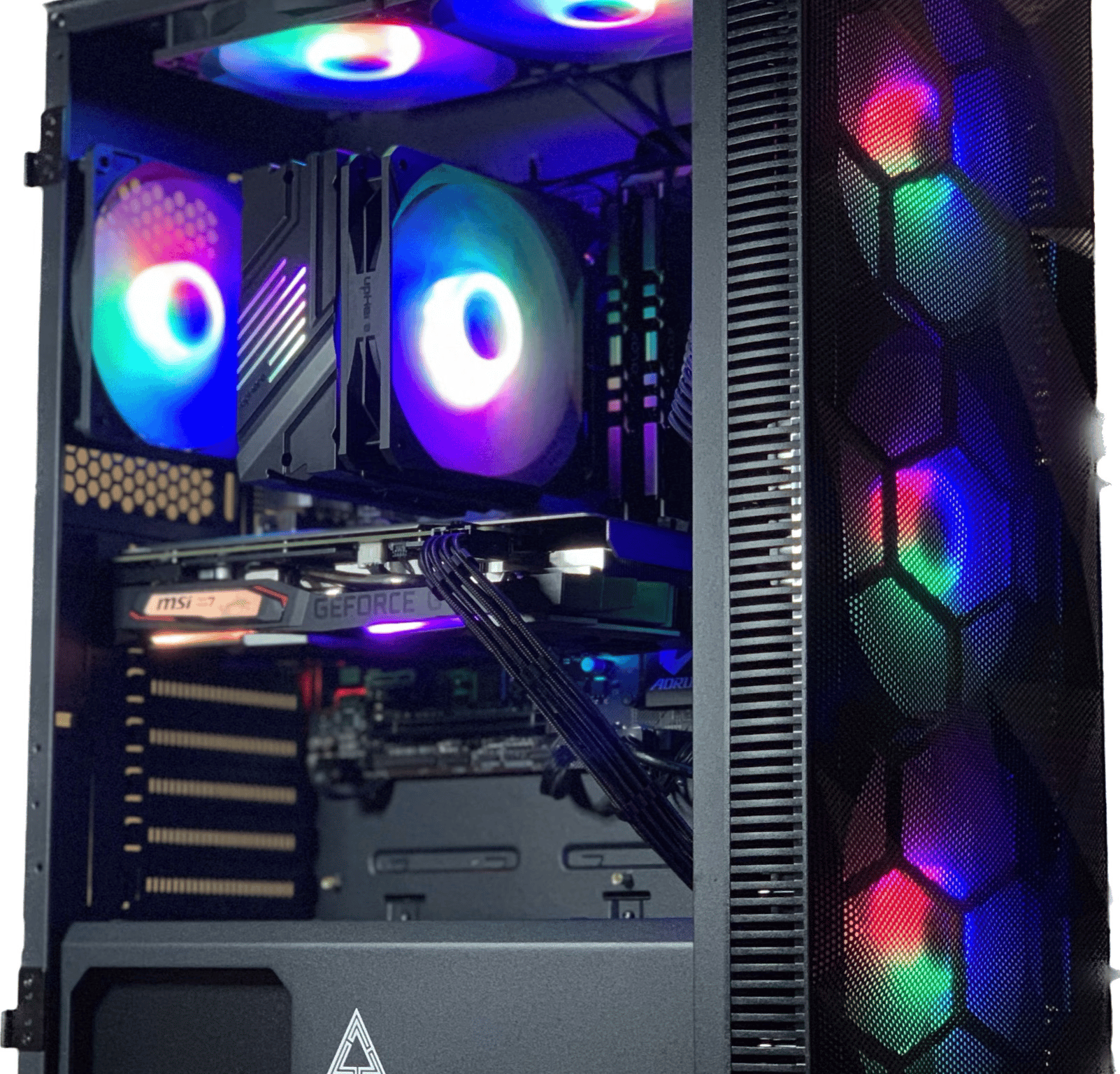 Mid Range Black Gaming PC (Ryzen 5 5600X + GTX 1660 Super)