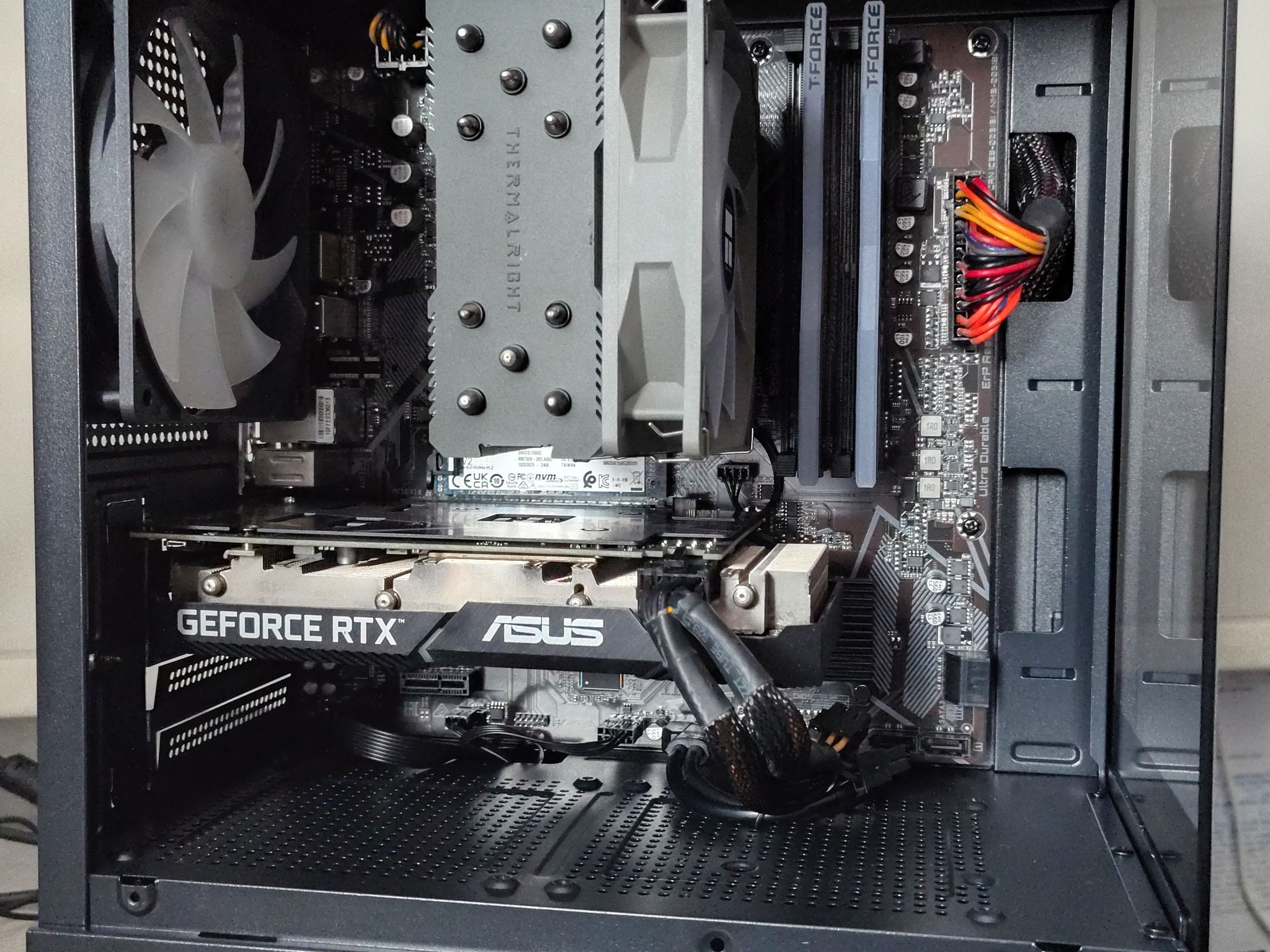 RTX 3050 8GB | Ryzen 5500 | 16G RAM | 1TB NVME | Practically New Custom Mini ATX PC