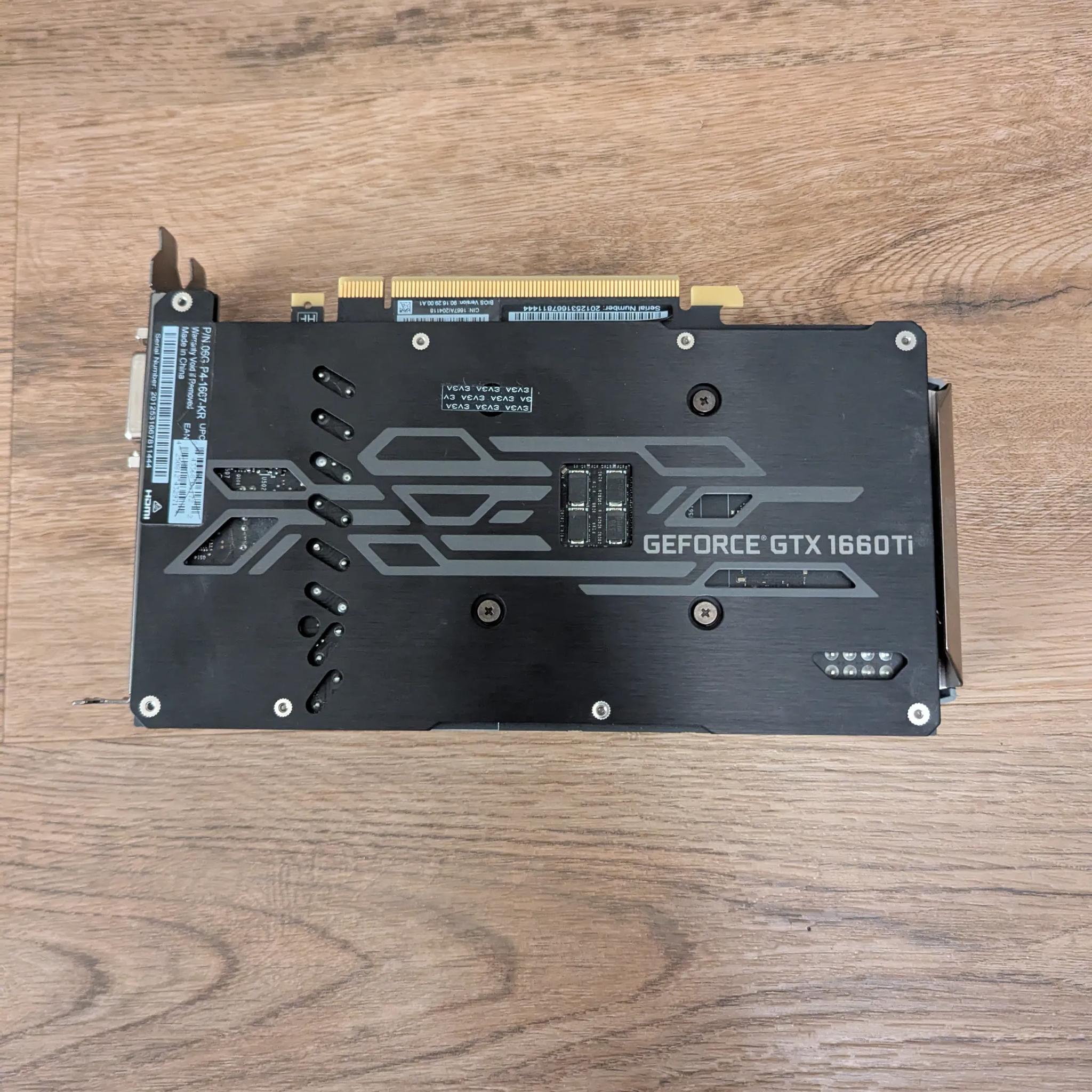 EVGA GTX 1660 Ti 6GB
