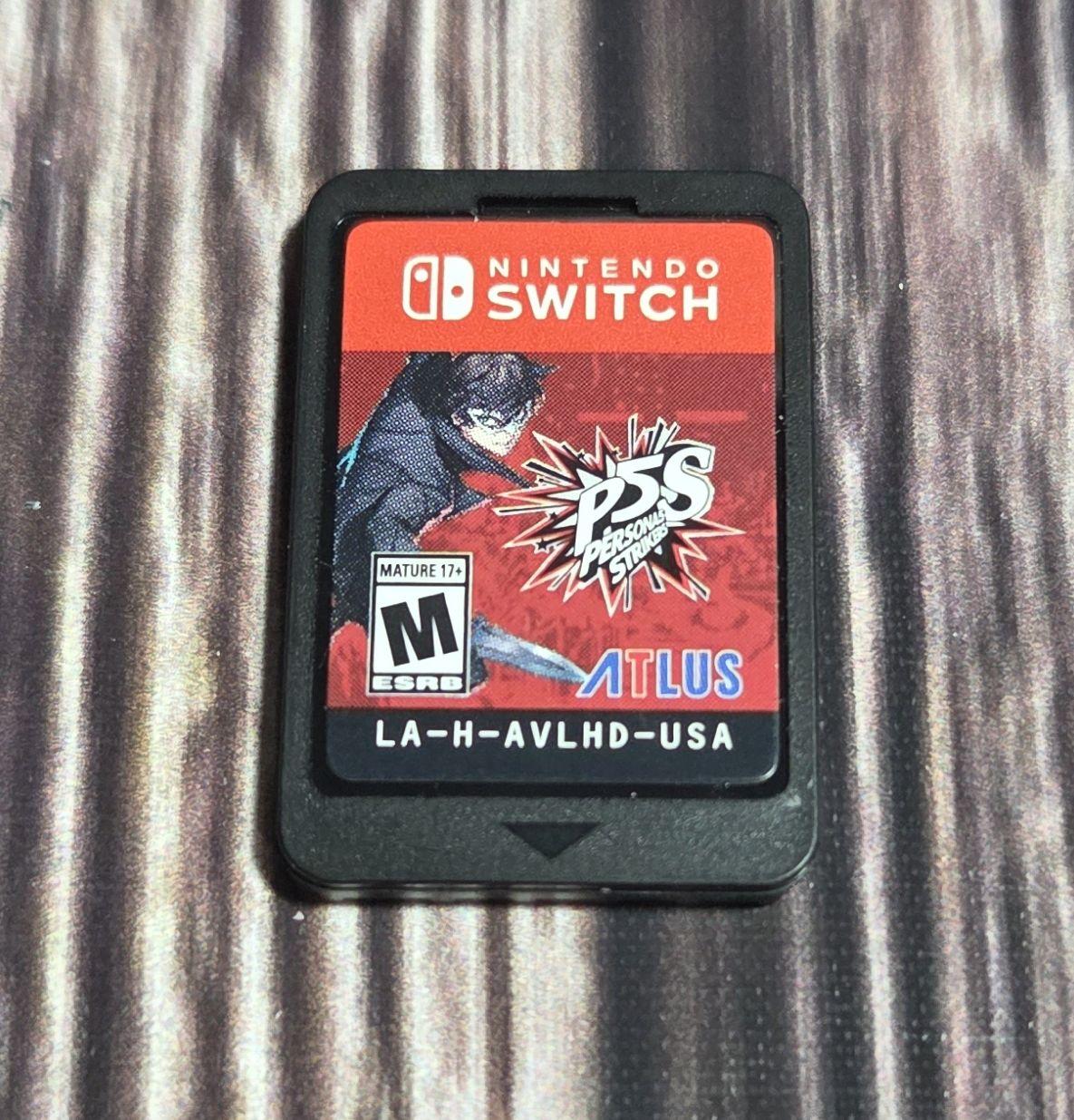 Persona 5 Strikers Nintendo Switch