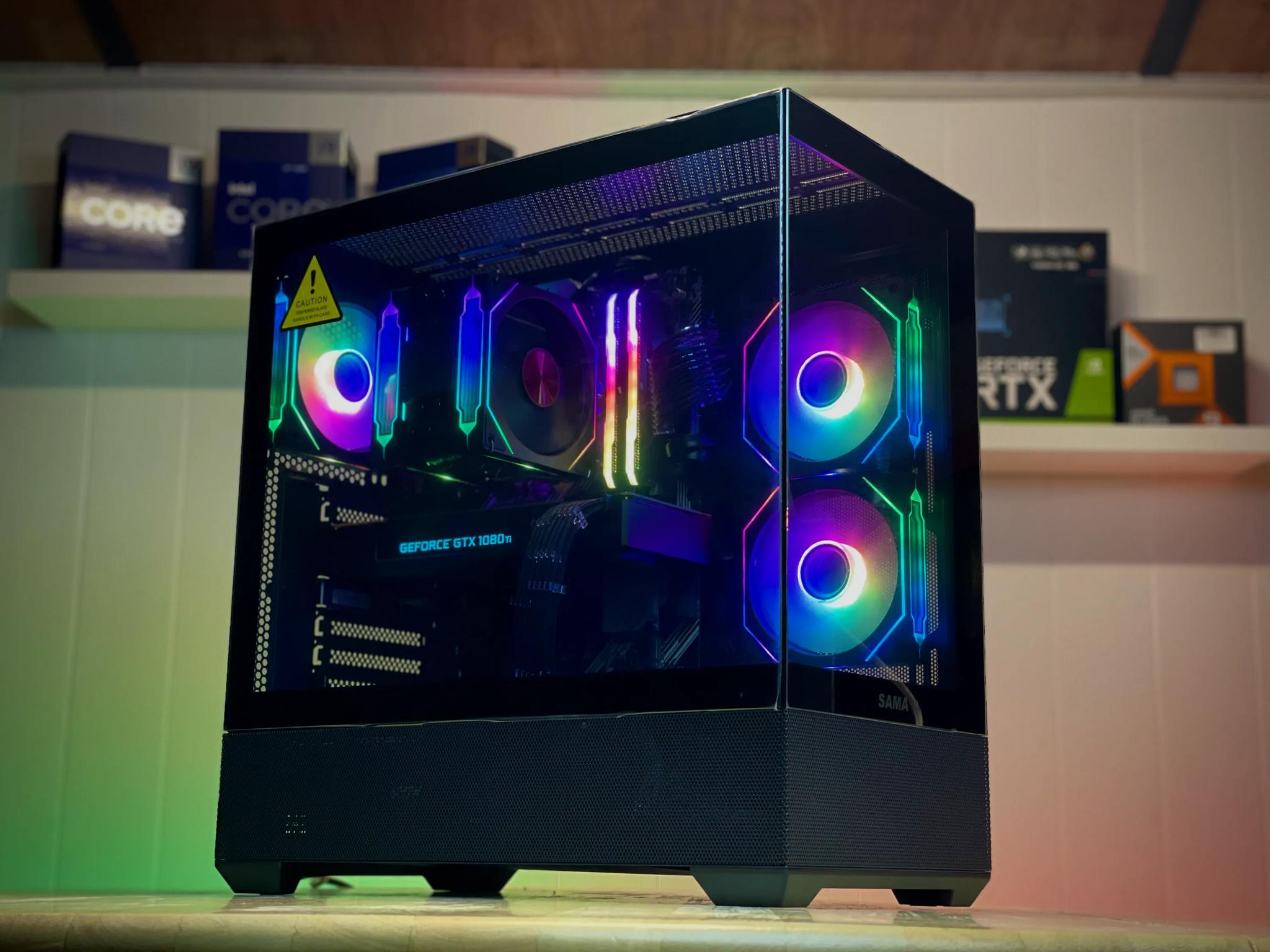 High-Performance Gaming PC (Ryzen 7 + GTX 1080 ti)