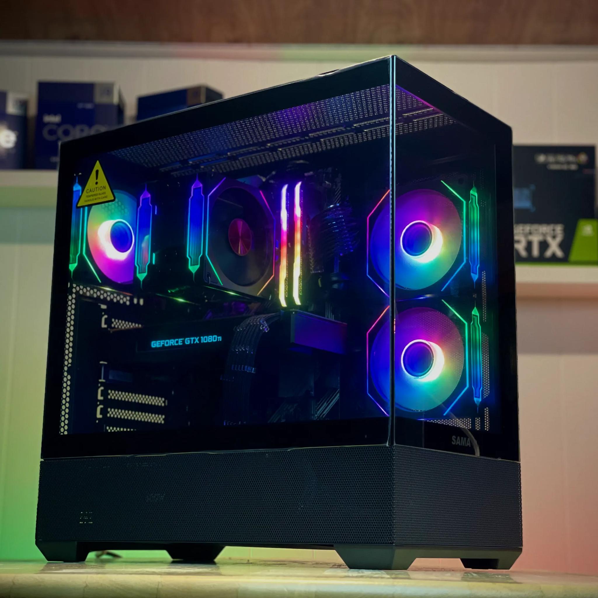 High-Performance Gaming PC (Ryzen 7 + GTX 1080 ti)