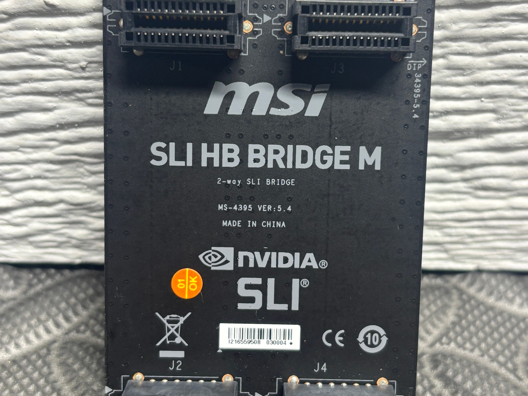SEALED MSI SLI HB Bridge M NVIDIA GPU 2-Way Bridge Connector MS-4395 PC Graphics