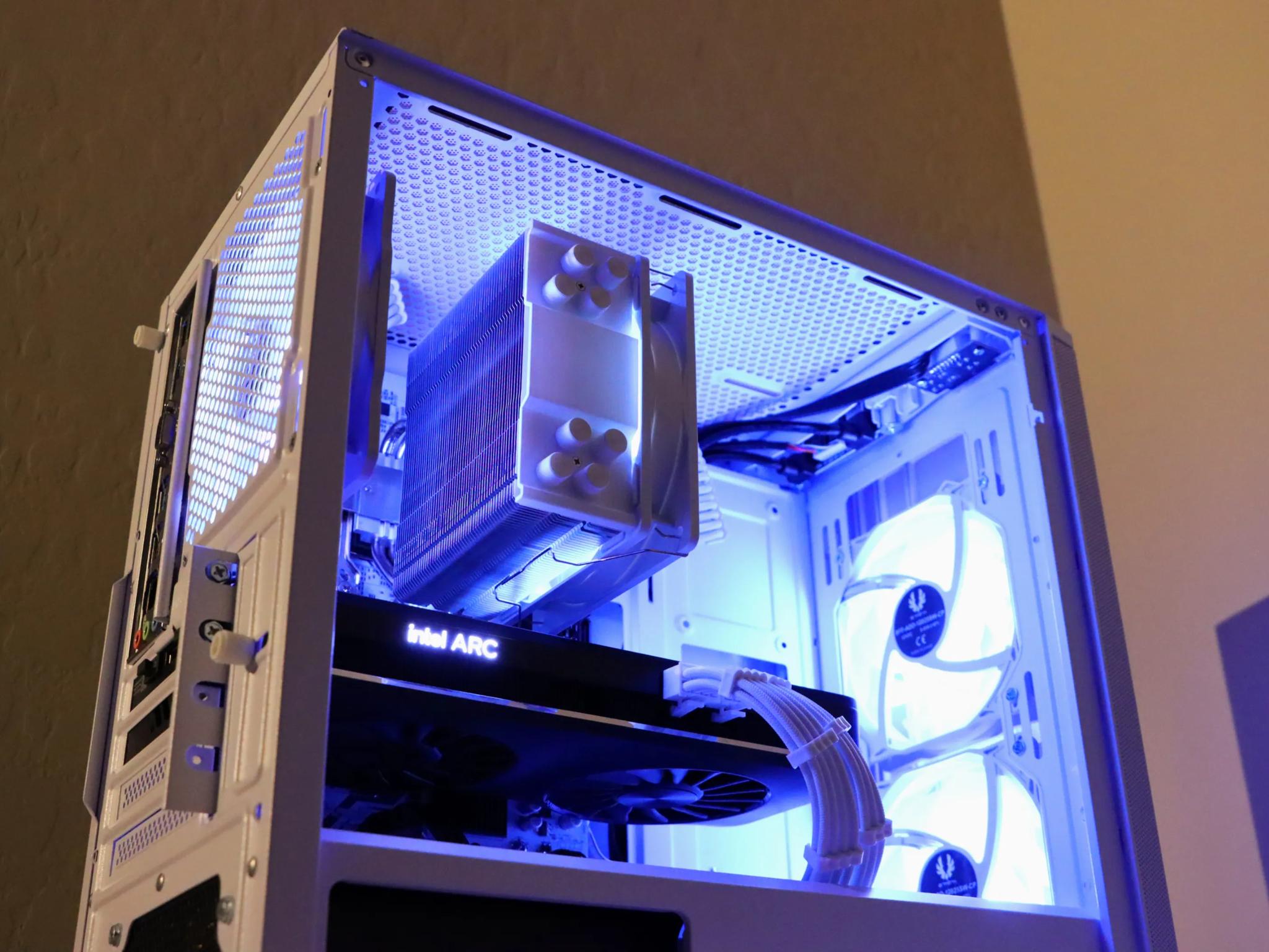 🤍 SALE | WHITE RGB | Intel Arc A750 (Like RTX 3060) | Ryzen 5 | 1tb NVME SSD | 16gb Ram 🤍