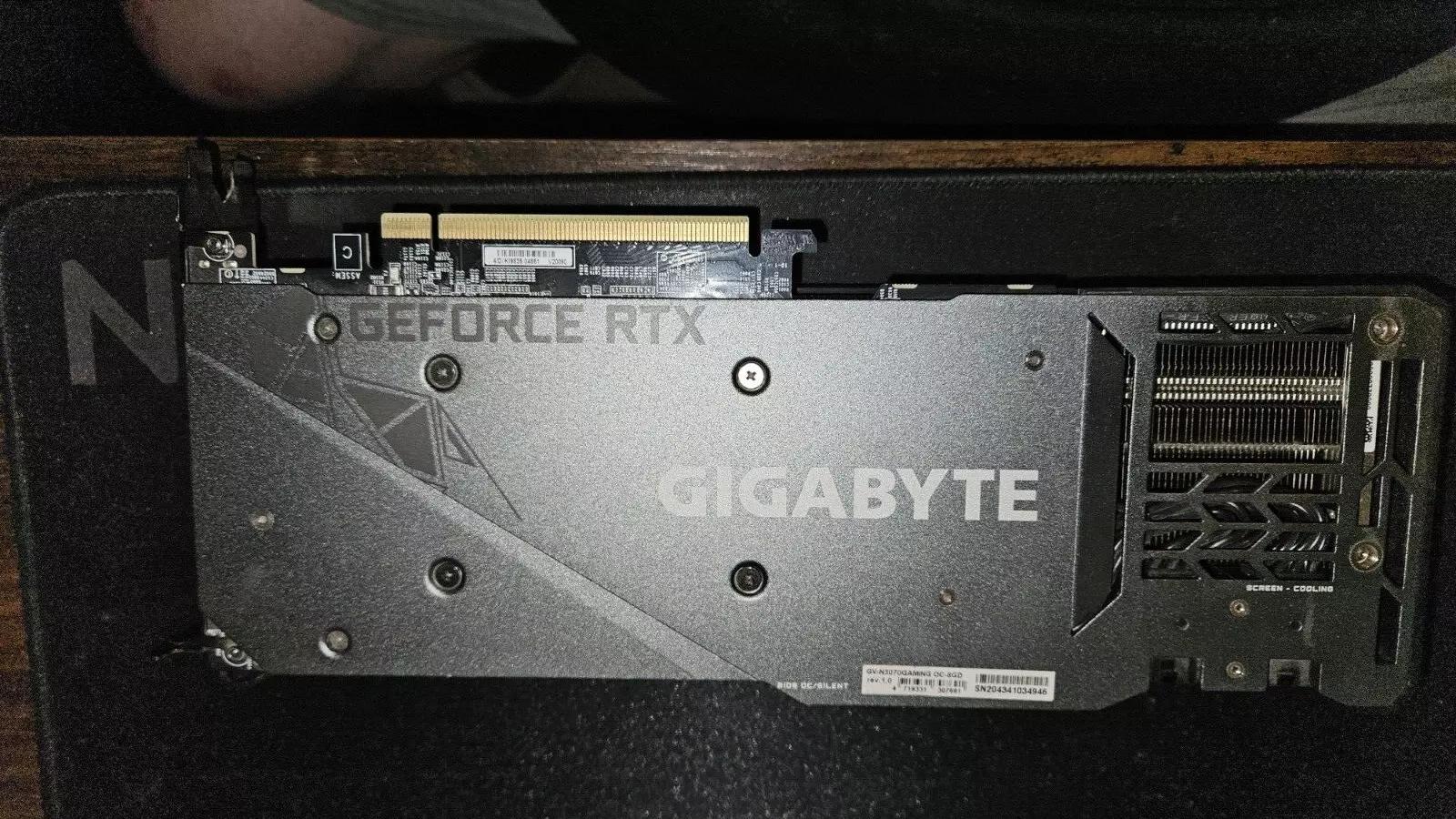 GIGABYTE GeForce RTX 3070 Gaming OC 8G (REV2.0) Graphics Card, 3X WINDFORCE Fans