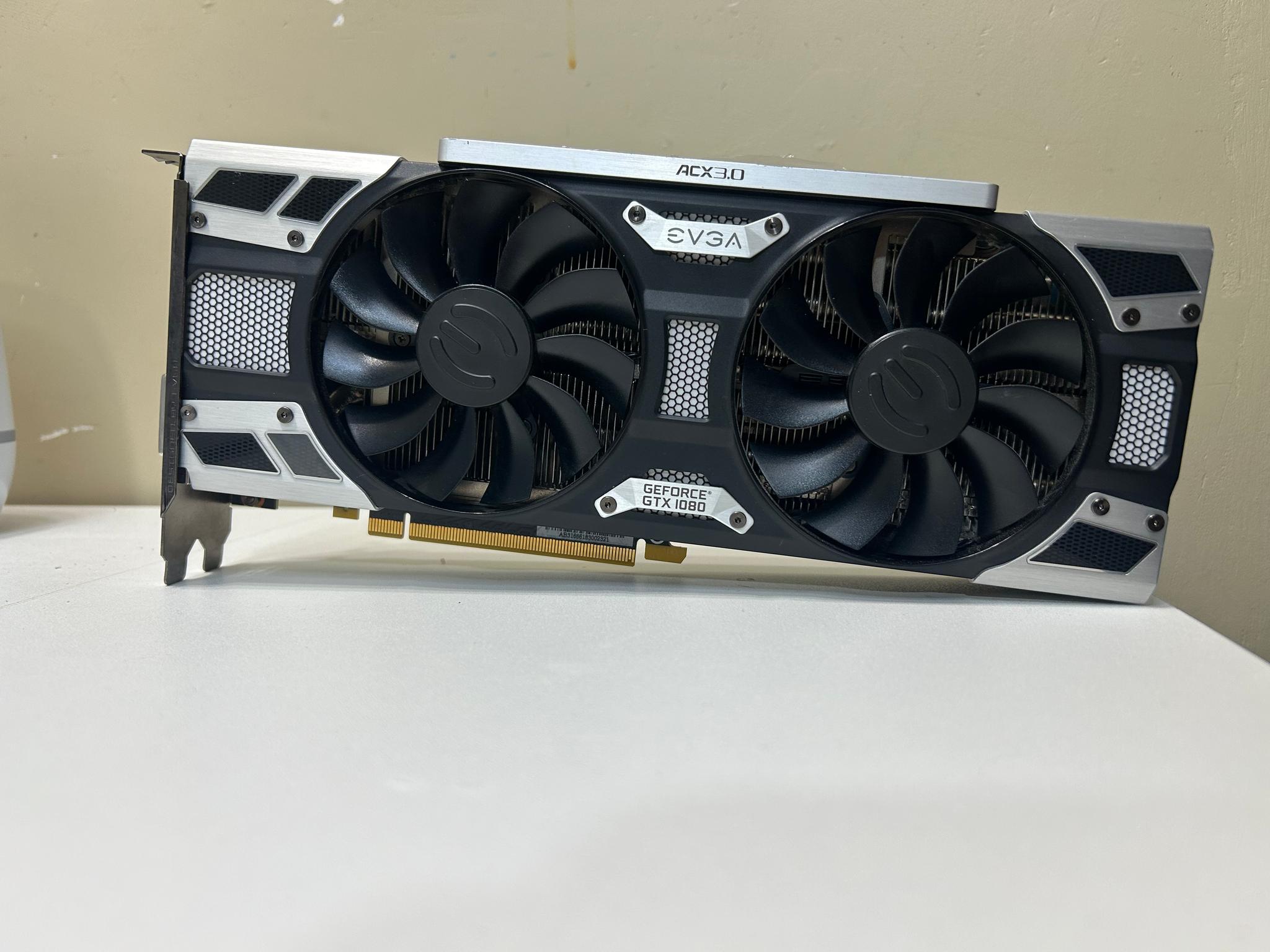 EVGA GeForce GTX 1080 SC 8GB GDDR5X – SuperClocked Gaming GPU (Tested, Works Great!)
