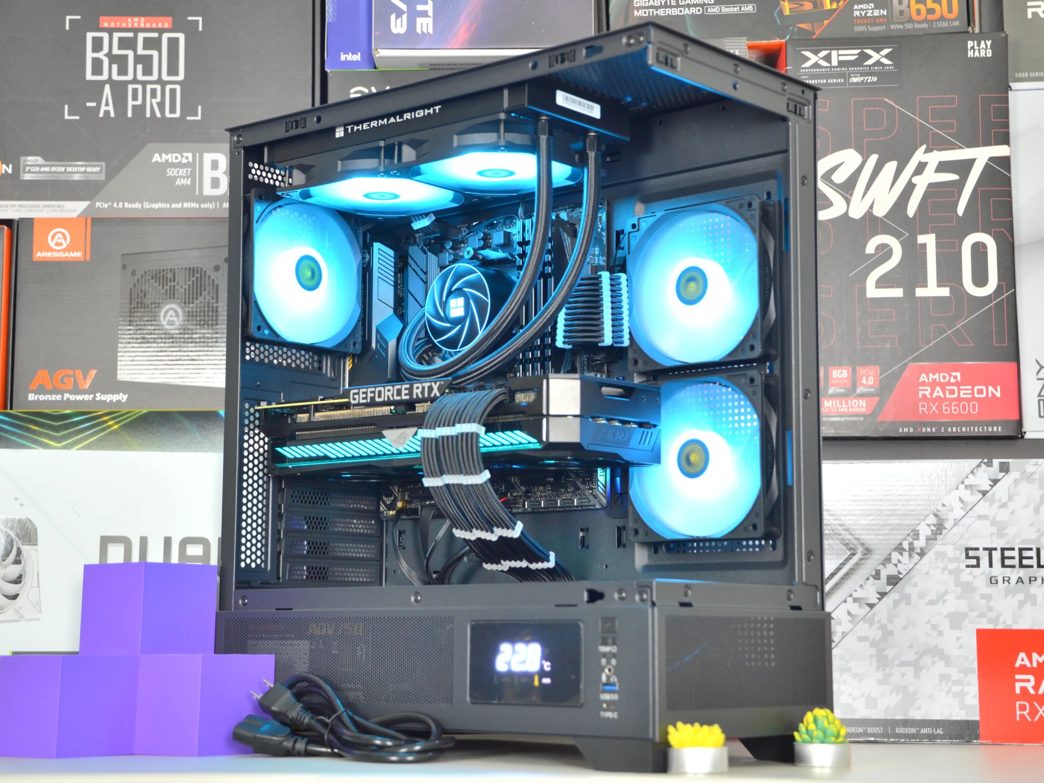 ⚫♞| RTX 3080 10GB| AMD R7 5800X | 32 GB DDR4 RAM | 2TB Gen 4.0 NVME | Dark Knight 2.0 ||