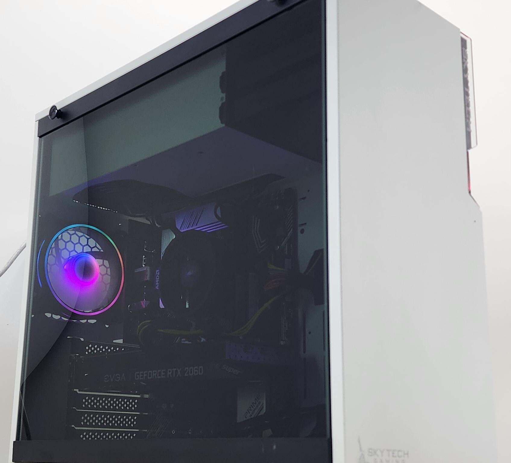 Gaming PC Ryzen 5 5500 16GB RAM 500GB SSD RTX 2060 SUPER 8GB Windows 11 Computer