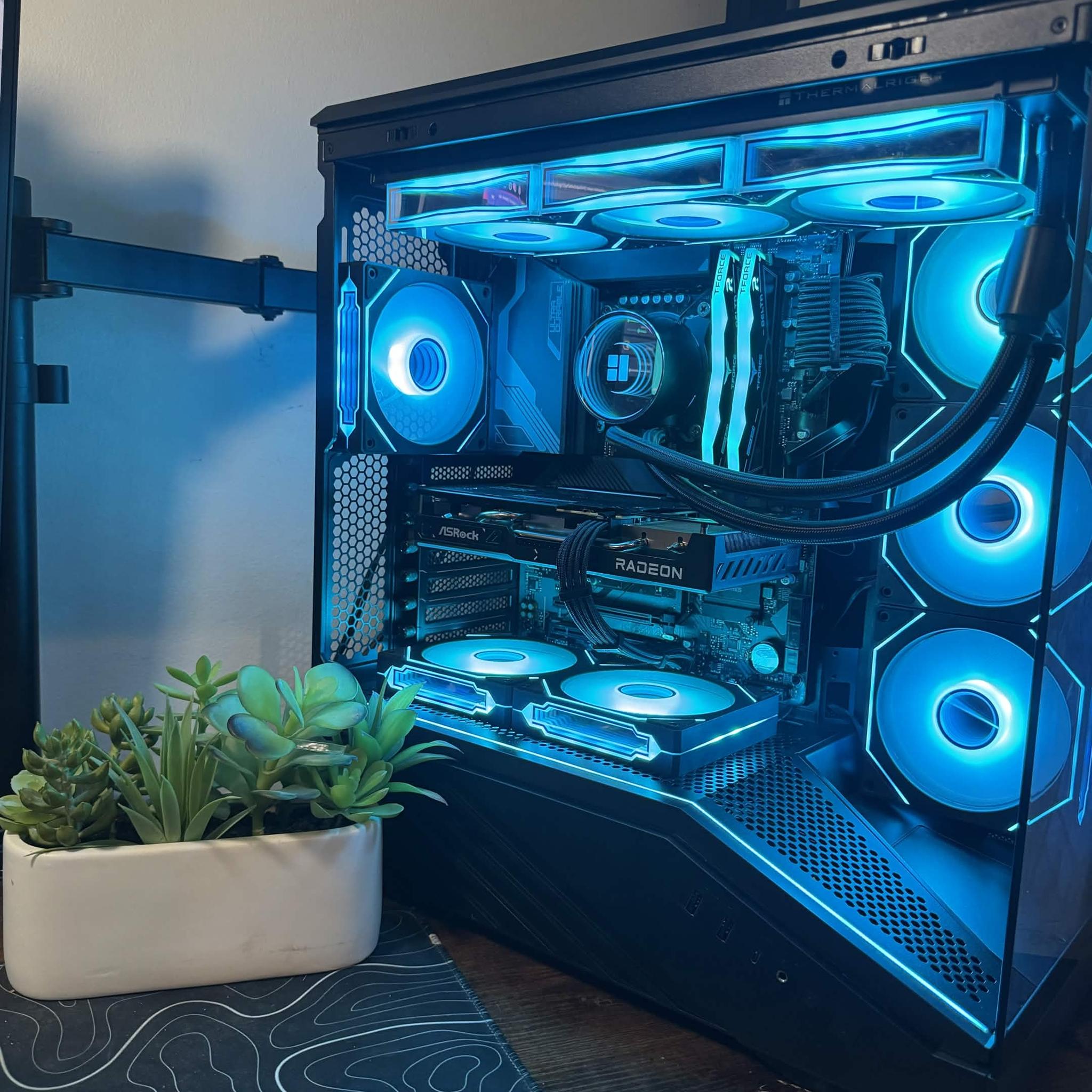 New Custom Showcase 14-Core Gaming PC - i5 14600KF | RX 9060 XT 16GB | 32GB 6400MHz DDR5
