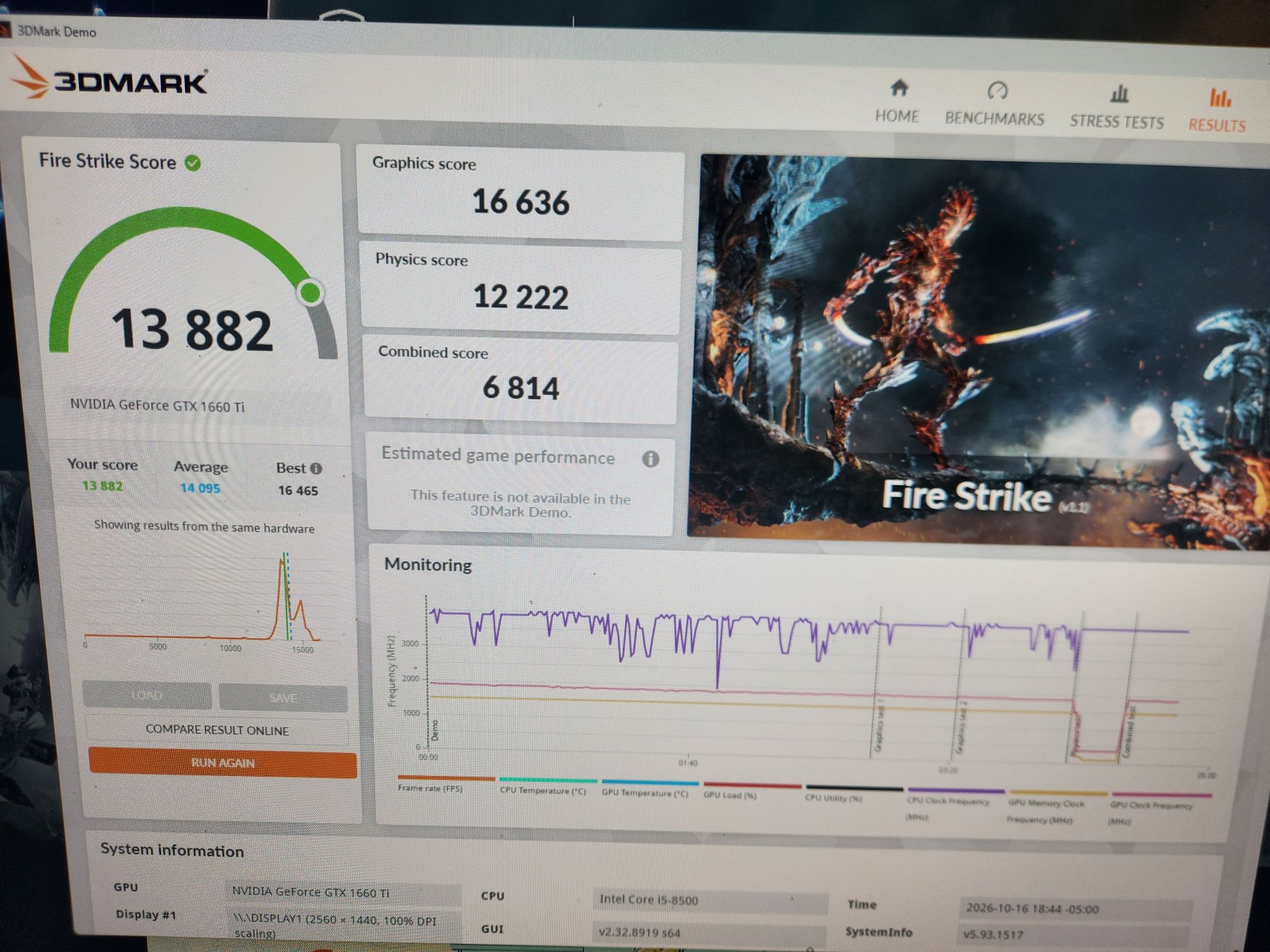 GeForce GTX 1660 Ti Custom Gaming PC - Core i5-8500