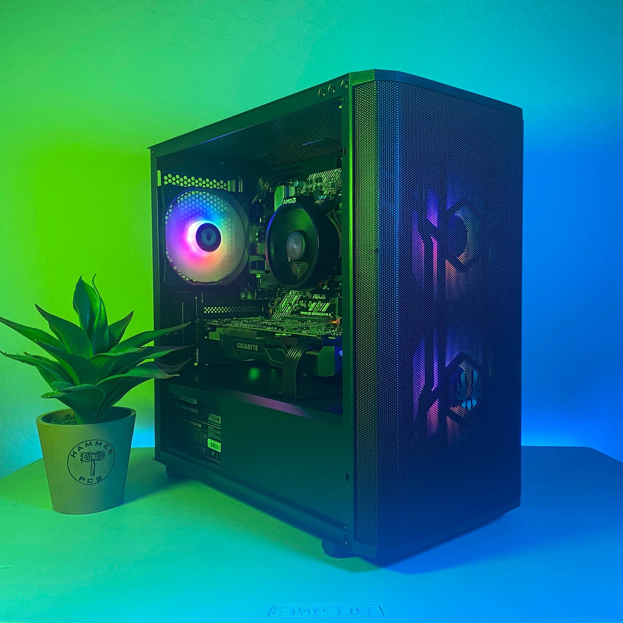 🎨Custom Built RGB GTX 1070 PC🎨| Ryzen 3100, 16gb RAM, 1.5TB Storage | Fortnite, GTA, CoD, more!