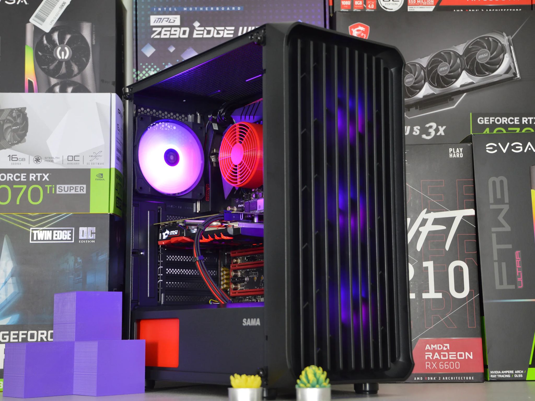 🩸🩸| GTX 1050Ti 4GB | INTEL i5 6400 | 16GB DDR4 RAM | 1TB NVME SSD | Blood Oath 5.0 |