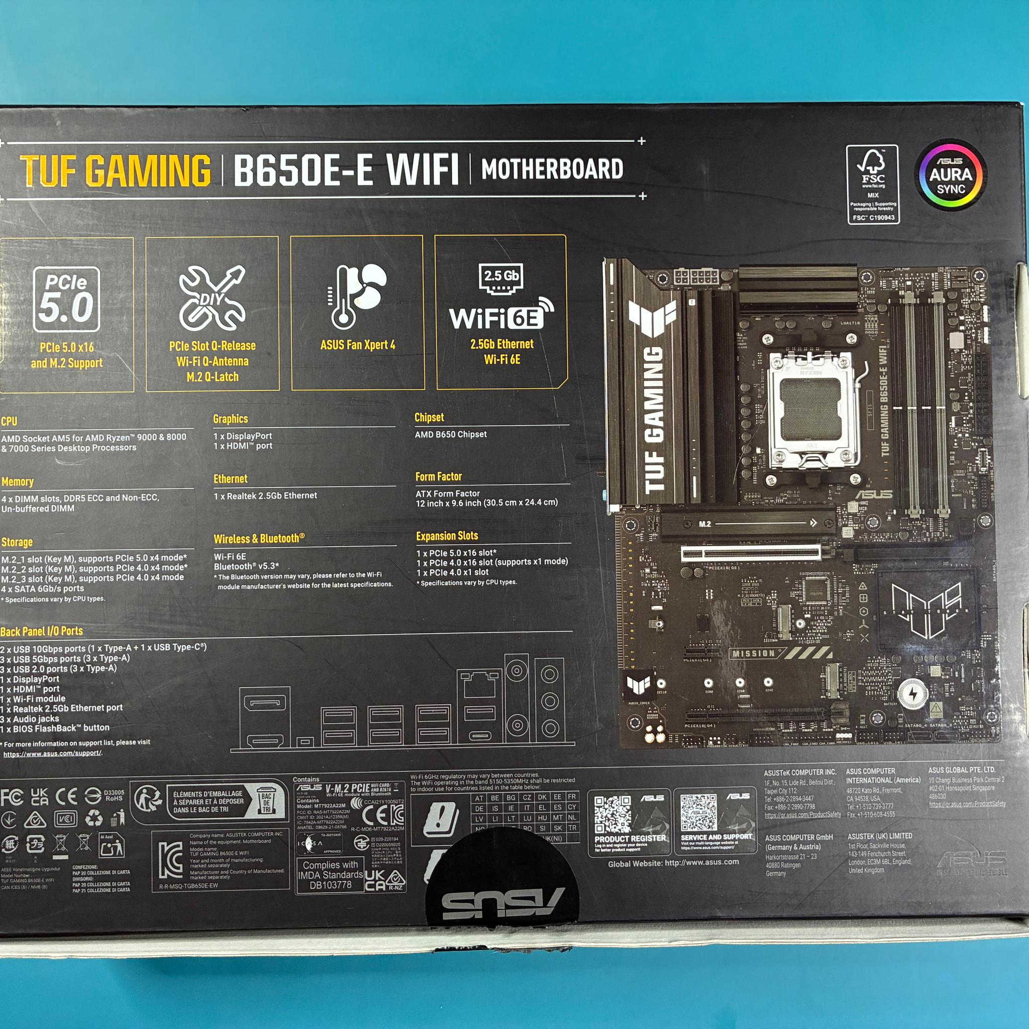 Asus TUF GAMING B650E-E WIFI (Motherboard)