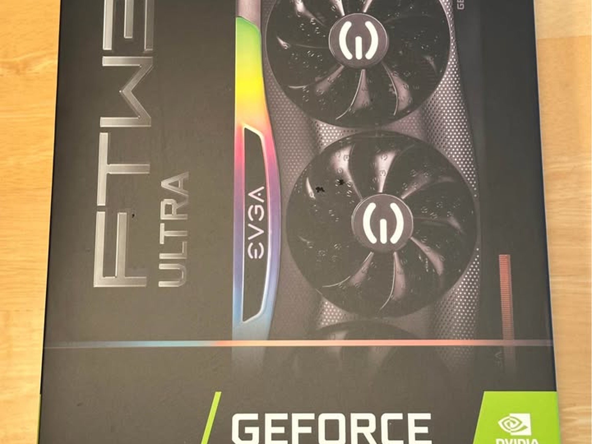 Like New EVGA RTX 3070 FTW3 Ultra 8 GB with original box