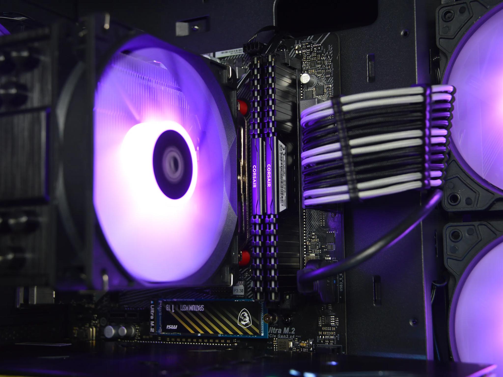 ⚫🟣| RTX 2060 6GB | RYZEN 5 3600 | 16GB DDR4 RAM | 1TB NVME SSD | Velvet Powerhouse |