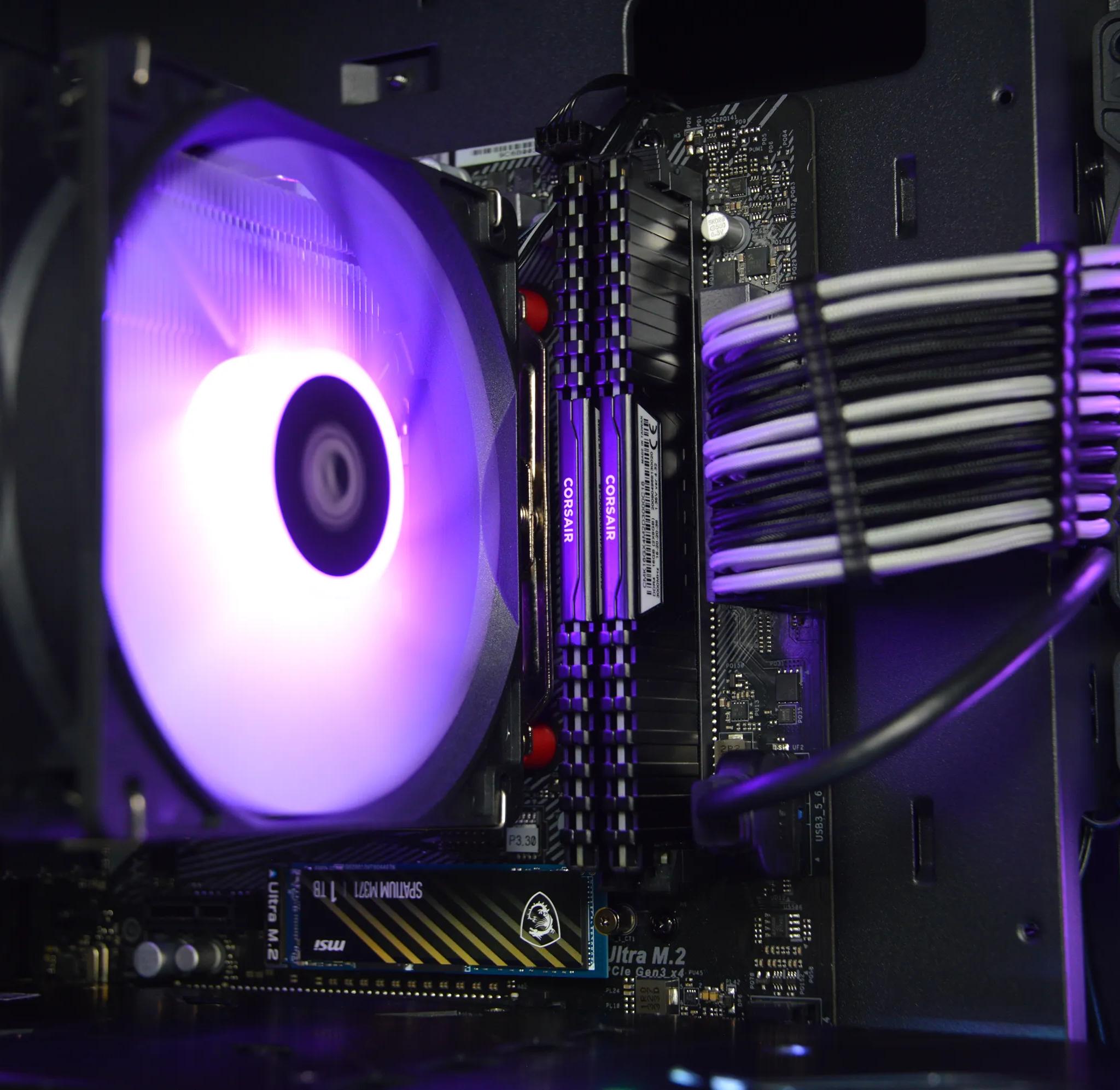 ⚫🟣| RTX 2060 6GB | RYZEN 5 3600 | 16GB DDR4 RAM | 1TB NVME SSD | Velvet Powerhouse |