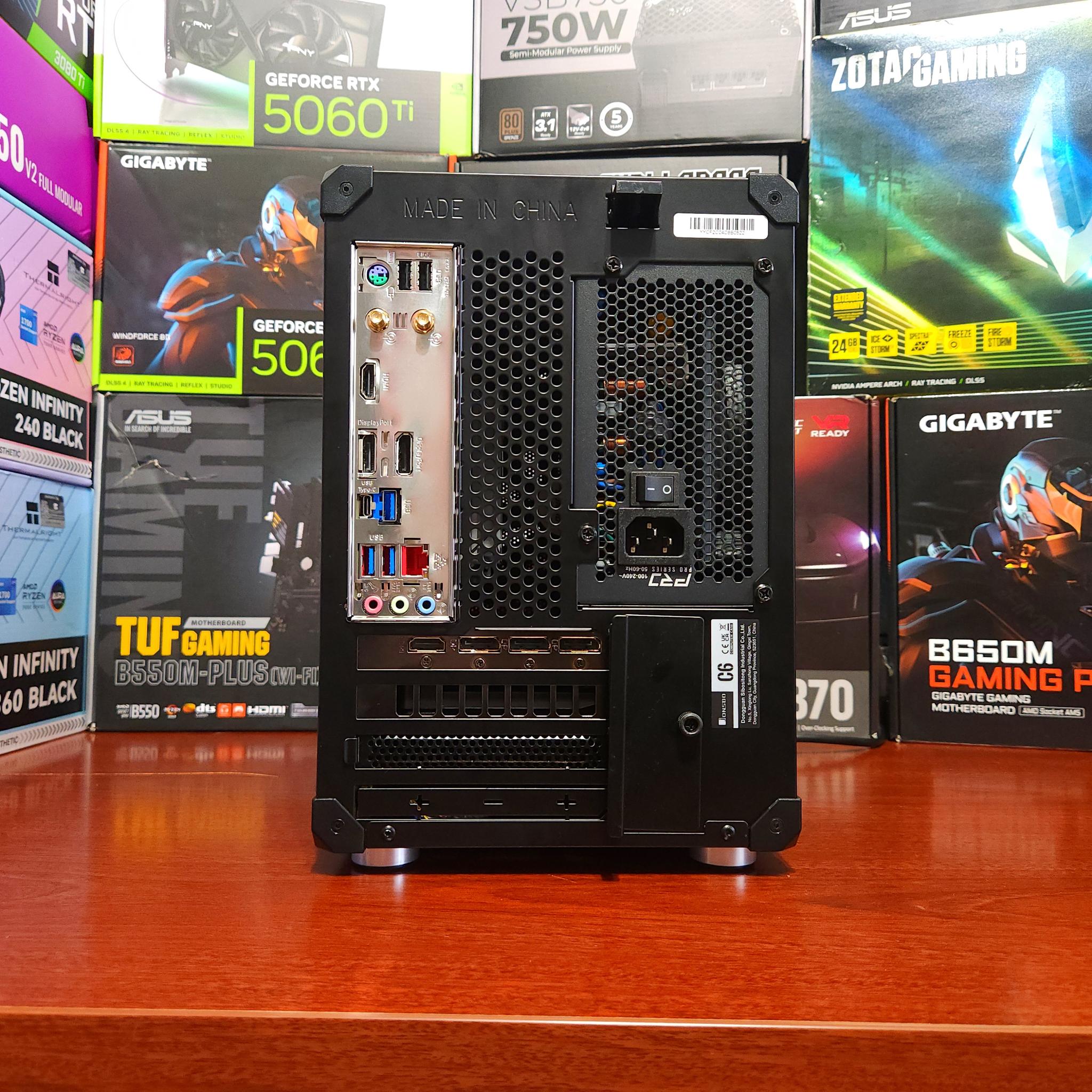 RTX 5060 8GB| Intel i5-14400F |32GB DDR4 RAM 3200MTs | 1 TB NVME | 650W GOLD | WIFI & BT