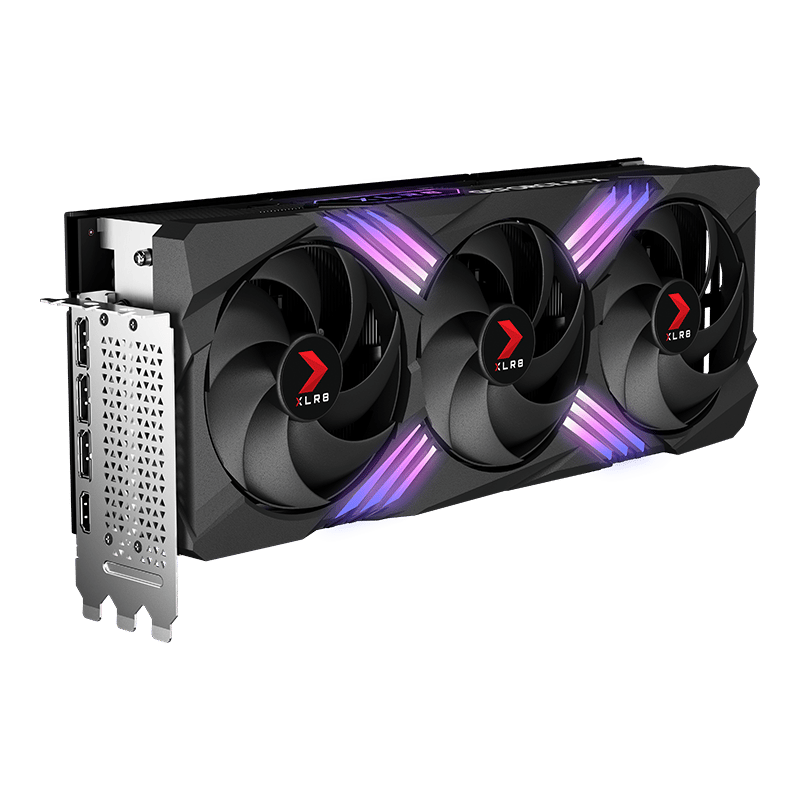 PNY NVIDIA GeForce RTX 4080 XLR8 Verto Epic-X Overclocked Triple Fan 16GB GDDR6X PCIe 4.0 Card