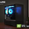 ⚡ Gaming PC | GeForce RTX 3060 Ti, Ryzen 5 5500, 16GB RAM, 1TB NVME M.2 SSD, WIFI, Win 11 Pro