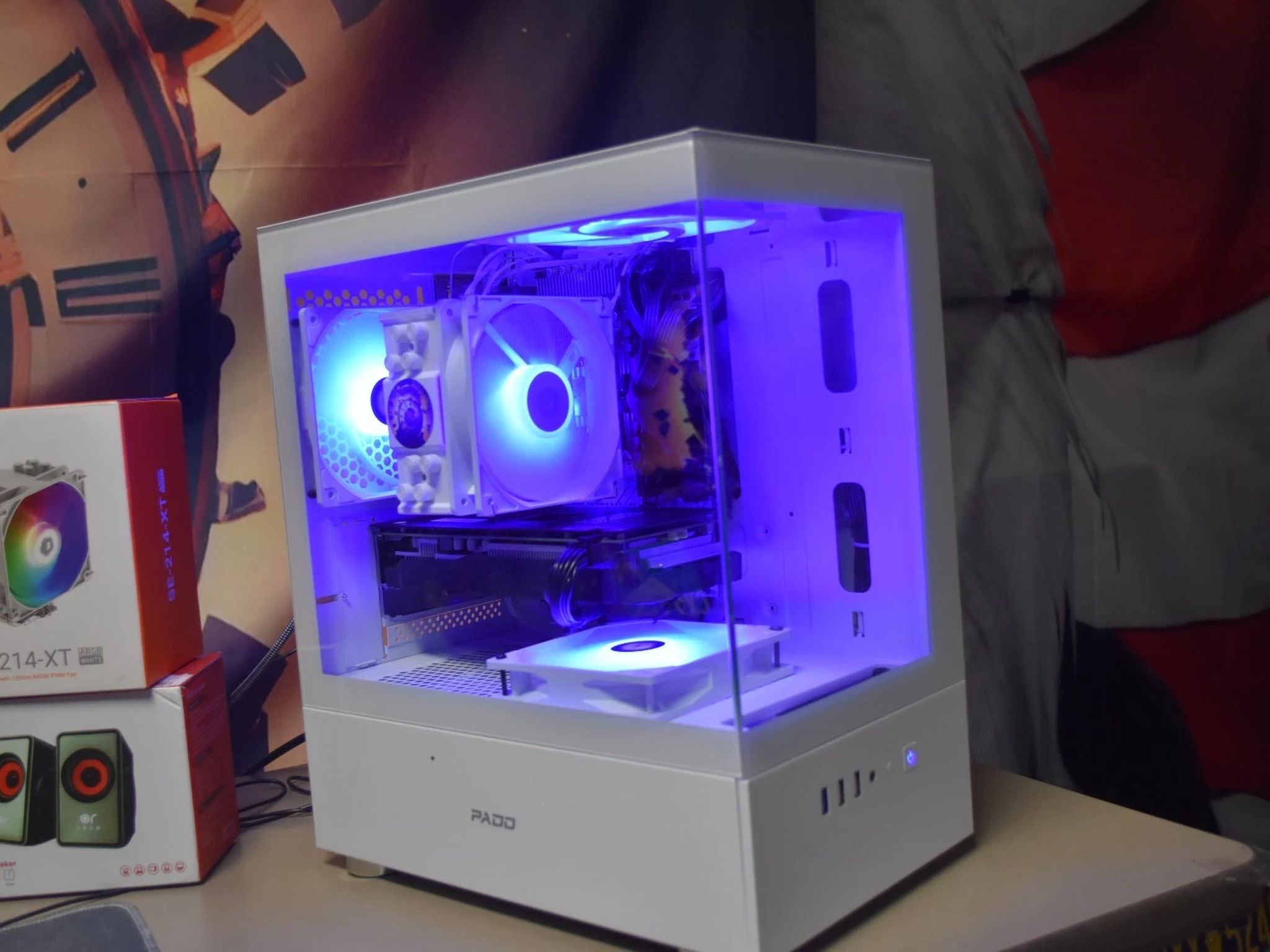GAMING PC Intel XEON 2696 3.60 GHz 14 CORES28threads RAM 16GB GPU 1660 super 1 TBSSD 500 HHD+ Extras