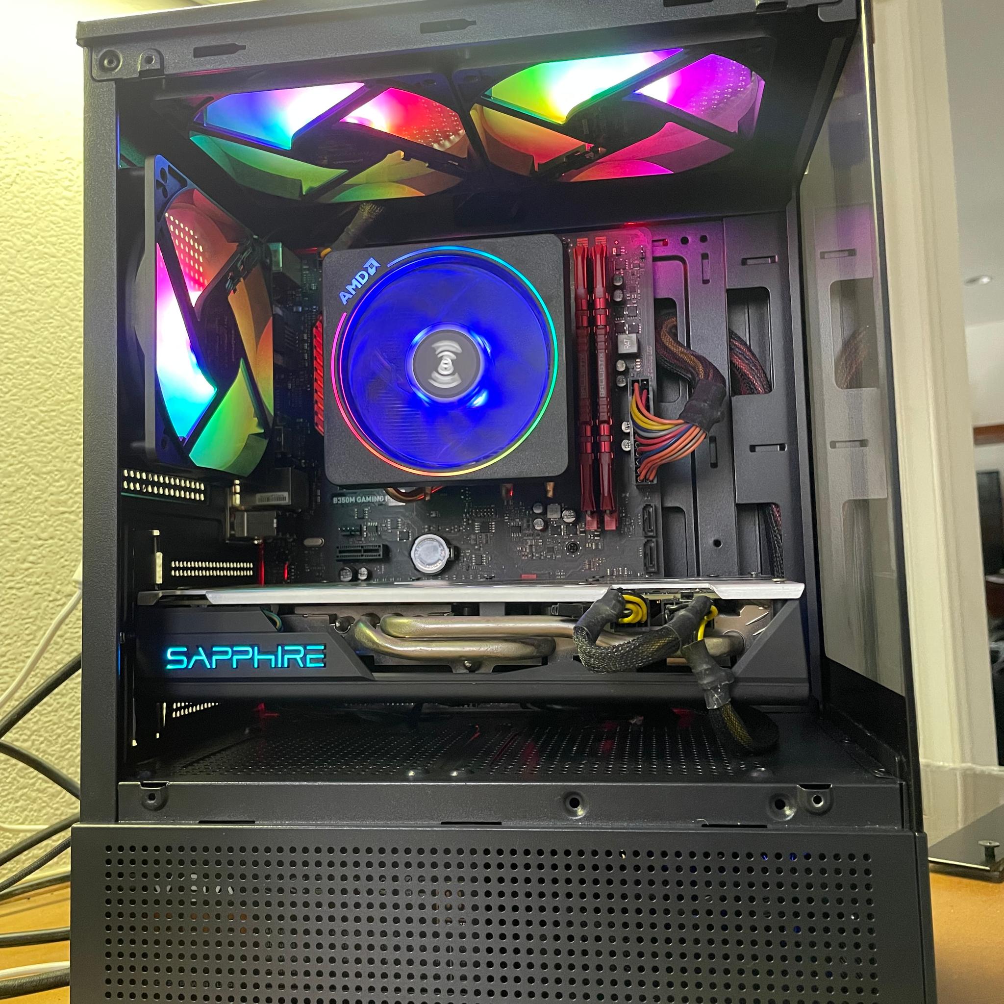 Black RGB “Mini-King” 🤴🖤 Gaming Pc