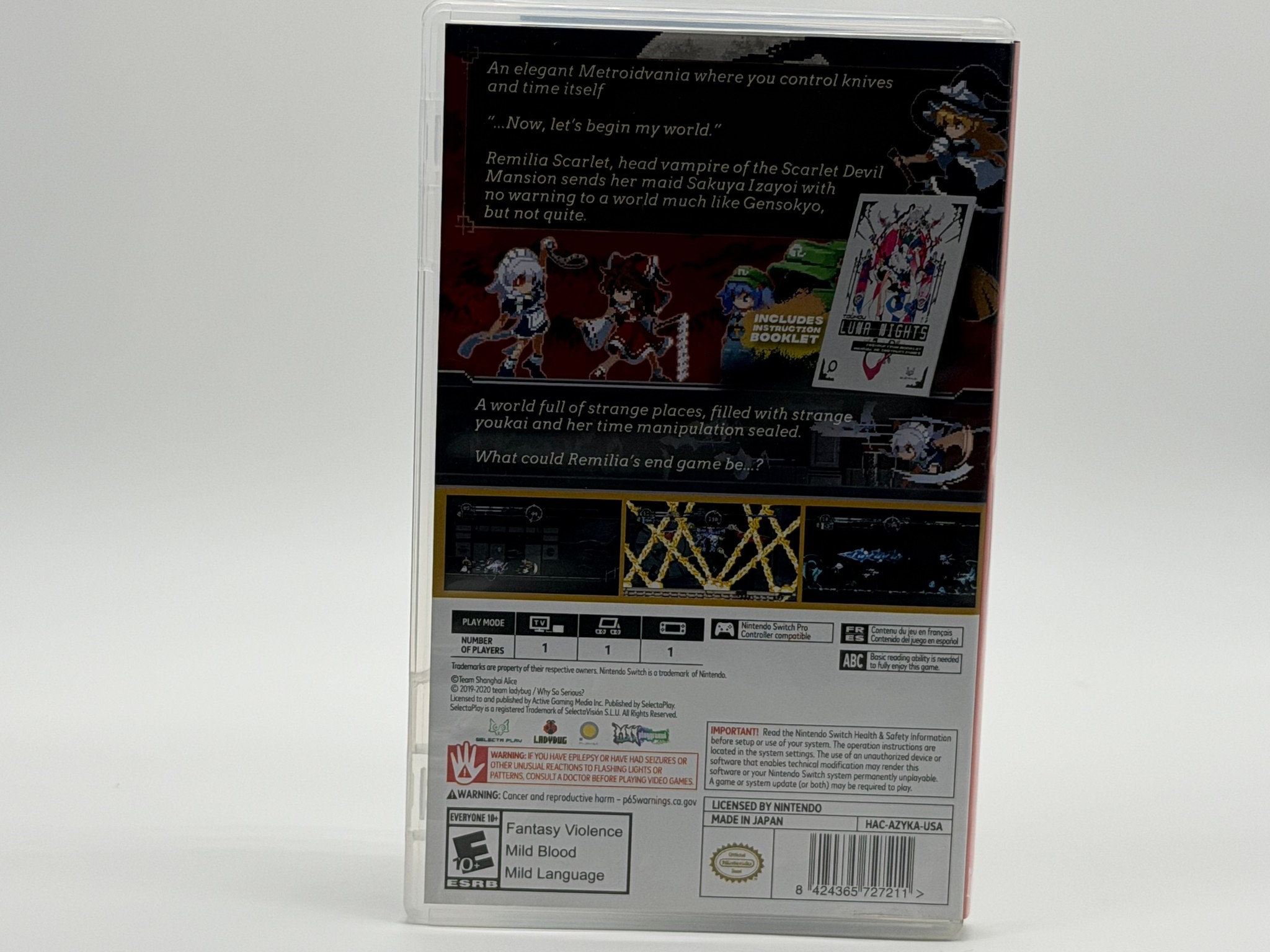 Touhou Luna Nights Nintendo Switch Game