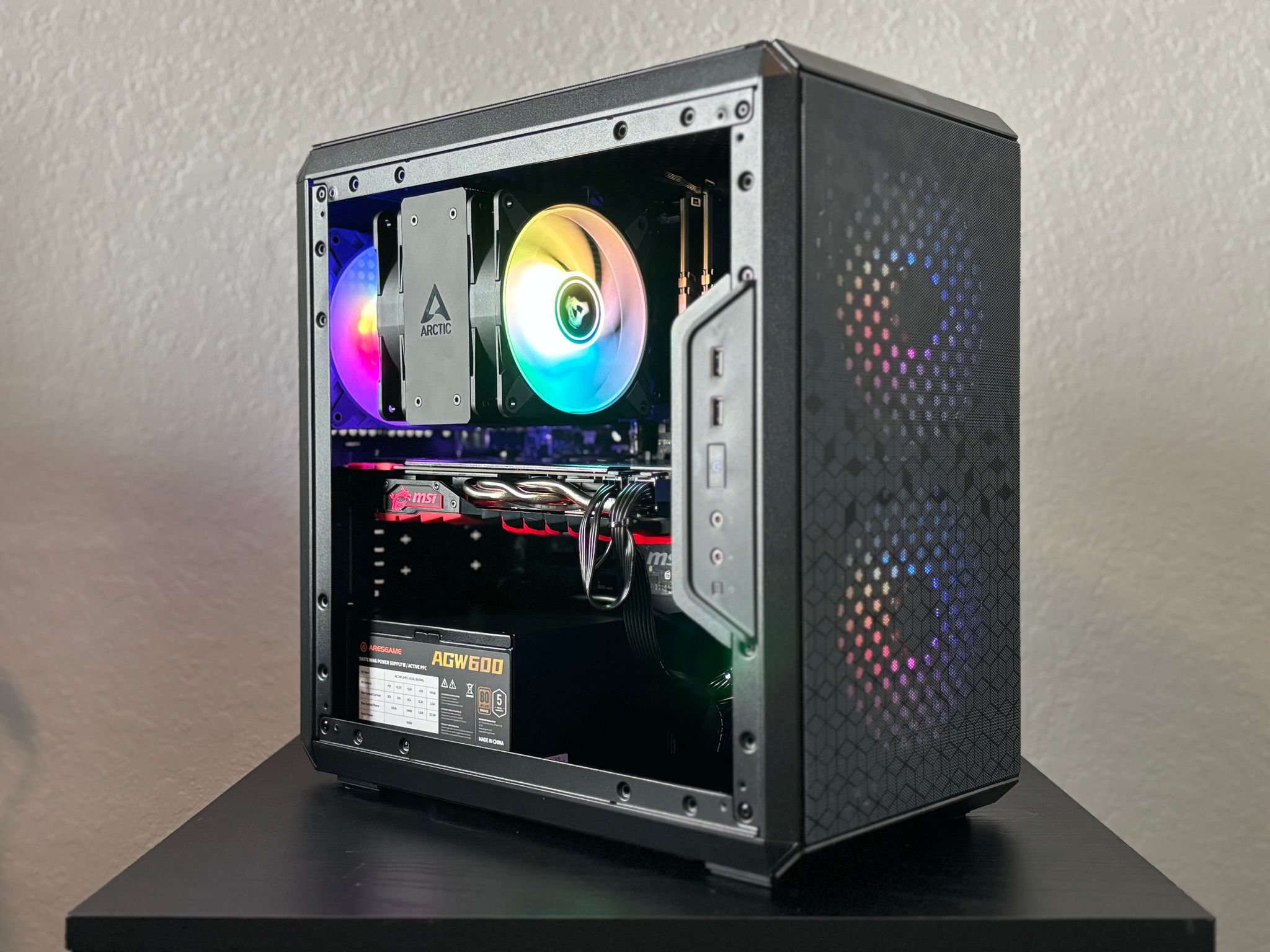 🔥Ryzen 5 5500 | GTX 1070 | 16GB DDR4 | 512GB NVMe | Air-Cooled