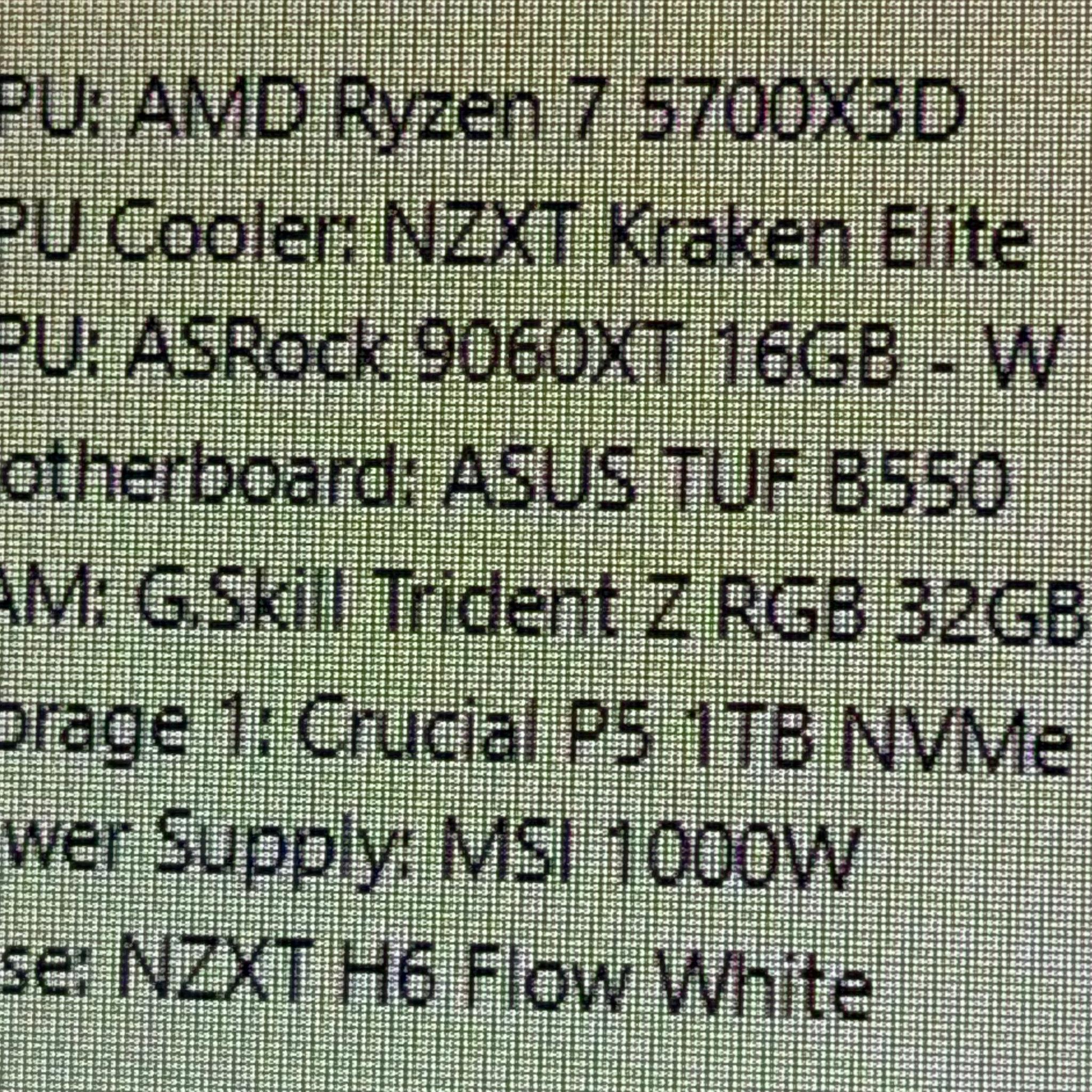 🤍 All White Build — RX 9060 XT 16GB | Ryzen 7 5700X3D | 32GB RGB | Kraken Elite LCD 🤍