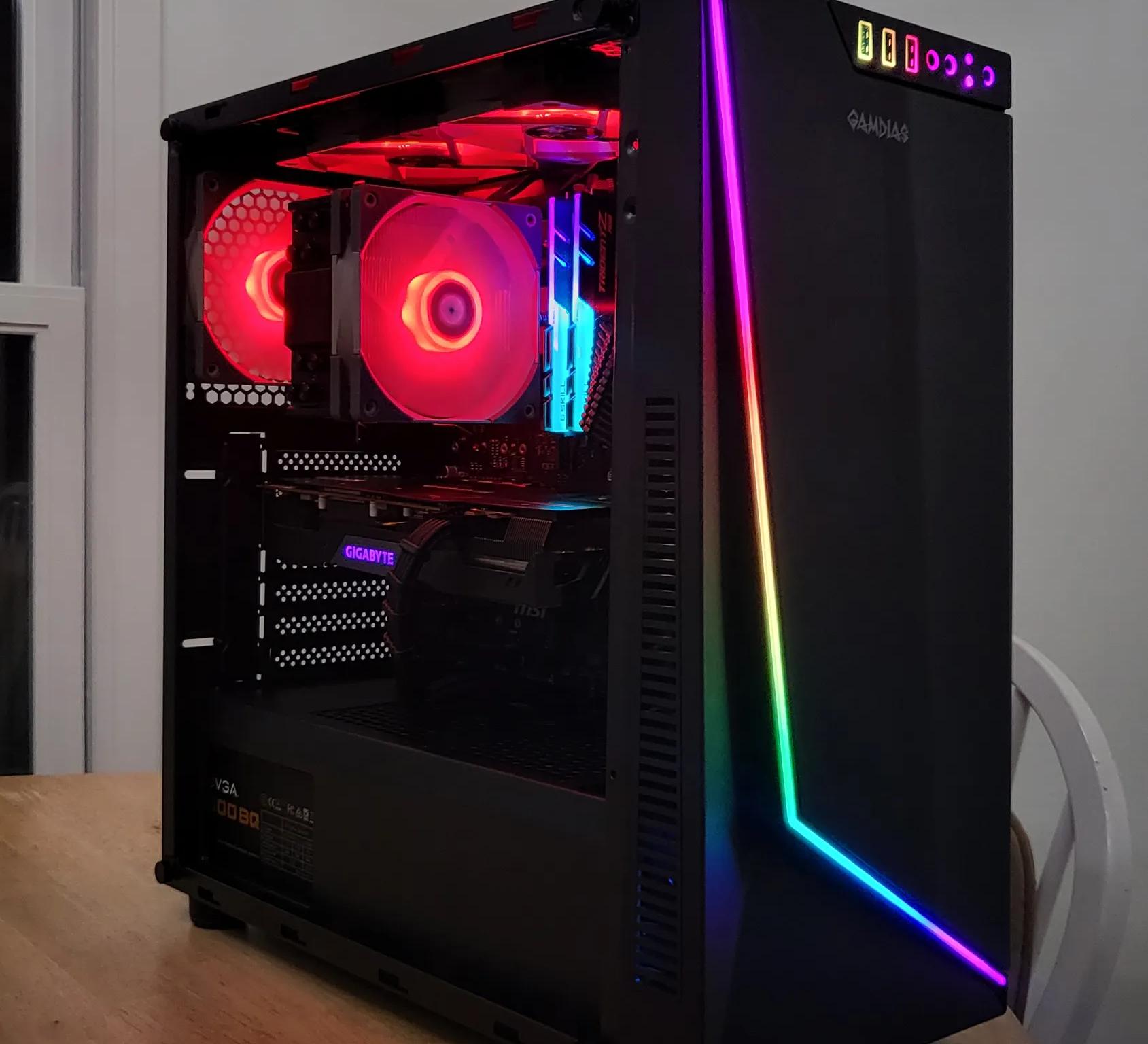 "Black Panther" Ryzen 5 RX 5700, Rog Strix Gaming/Streaming PC
