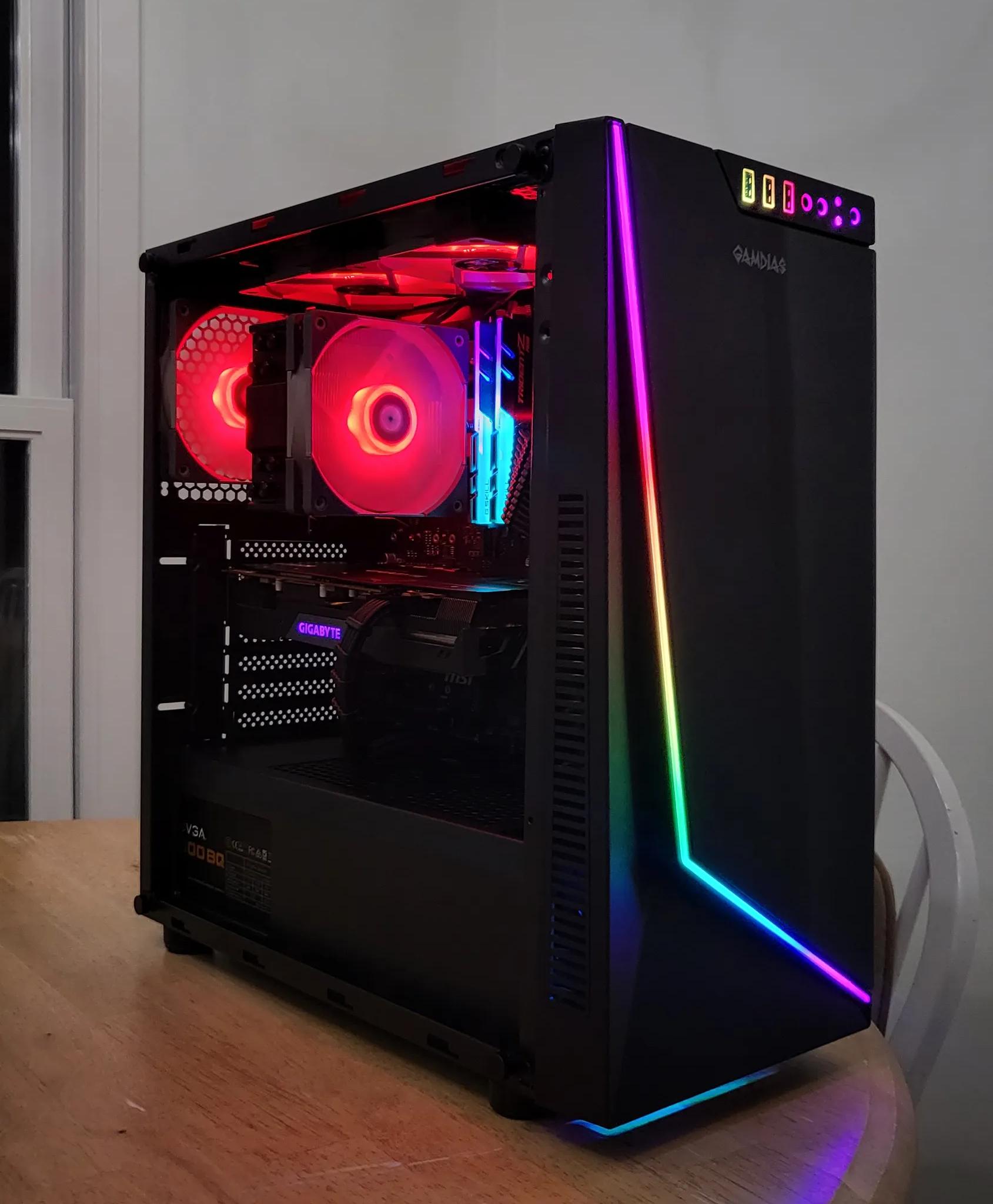 "Black Panther" Ryzen 5 RX 5700, Rog Strix Gaming/Streaming PC