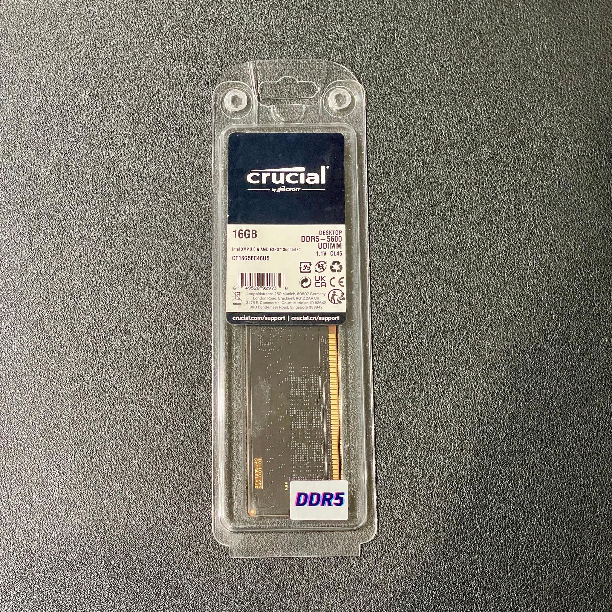 Crucial CT16G56C46U5 16GB DDR5-5600 CL46